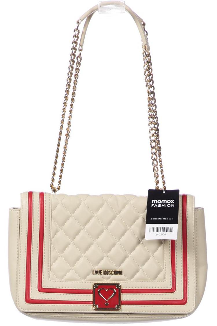 

Love Moschino Damen Handtasche, beige, Gr.