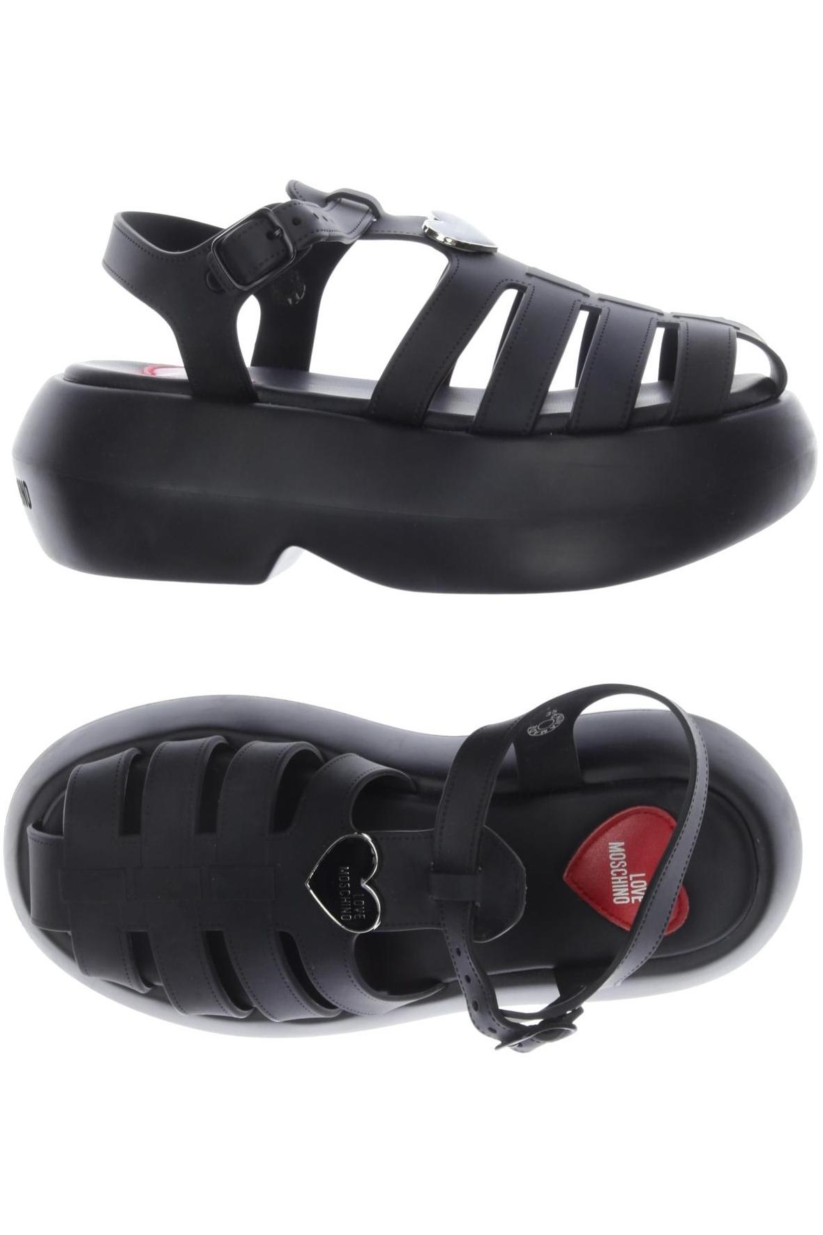 

Love Moschino Damen Sandale, schwarz, Gr. 35