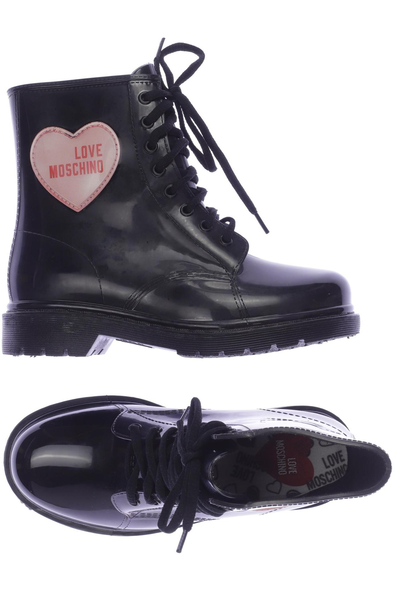 

LOVE MOSCHINO Damen Stiefelette, schwarz