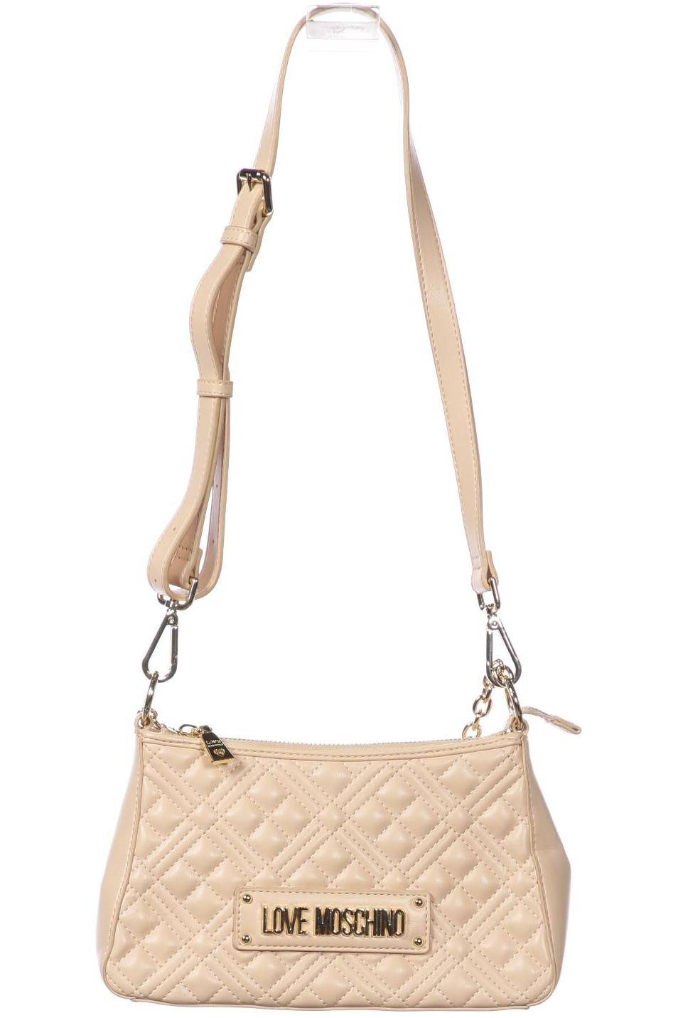 

Love Moschino Damen Handtasche, beige, Gr.