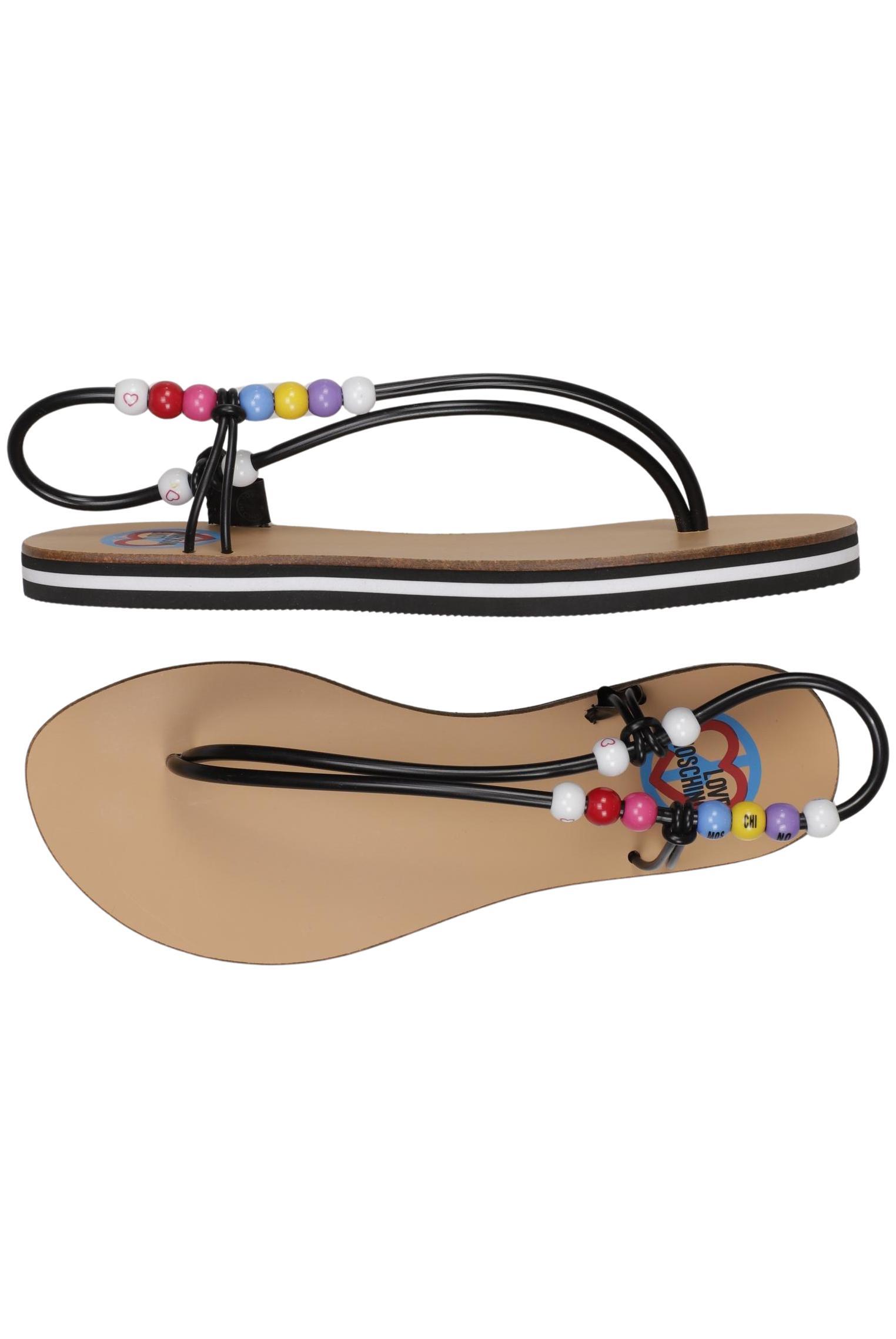 

Love Moschino Damen Sandale, schwarz, Gr. 39