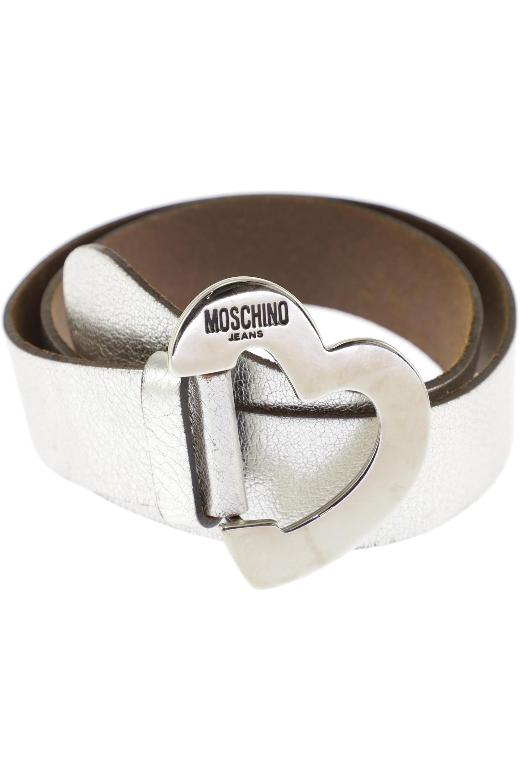 

Love Moschino Damen Gürtel, silber, Gr. 80