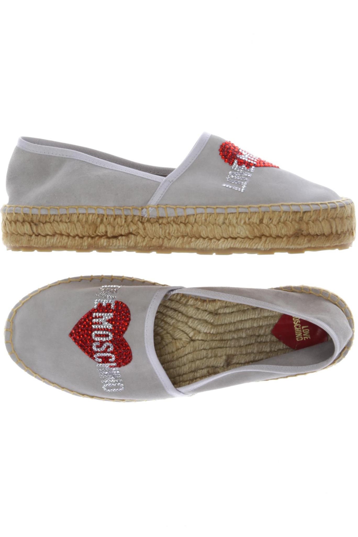 

Love Moschino Damen Halbschuh, grau, Gr. 39