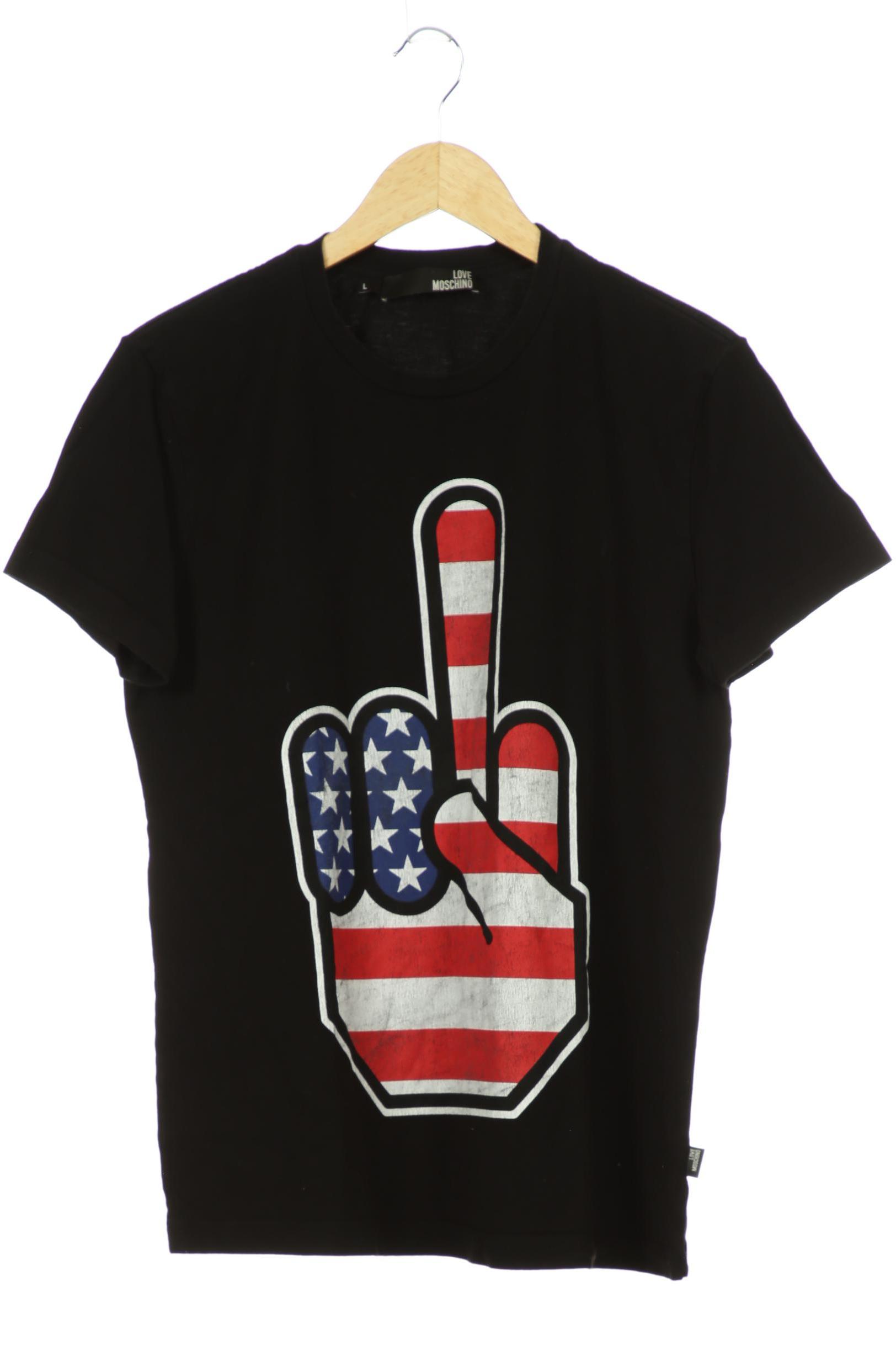 

Love Moschino Herren T-Shirt, schwarz, Gr. 52