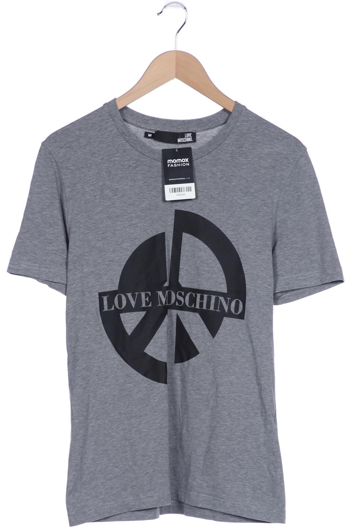 

Love Moschino Herren T-Shirt, grau, Gr. 48