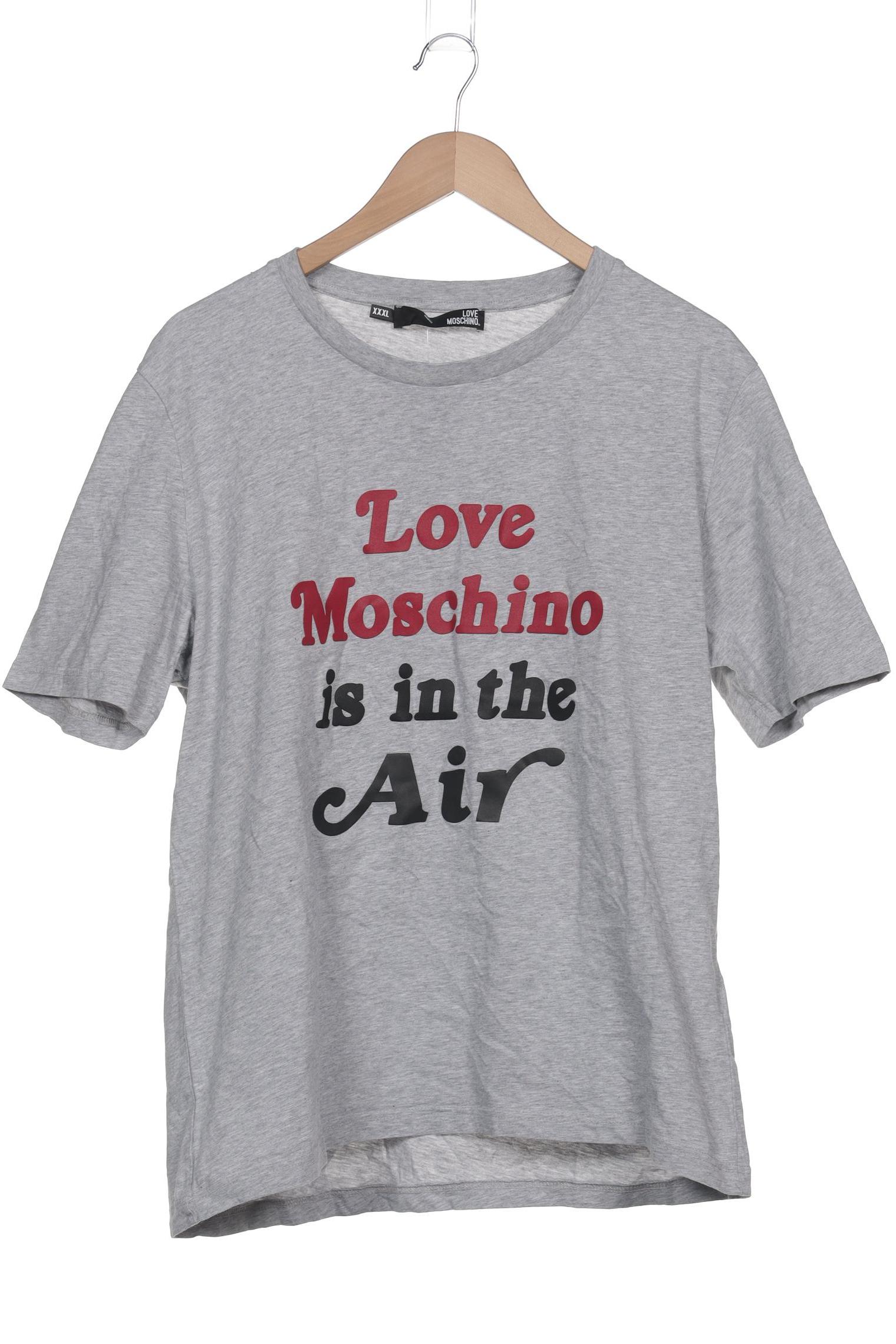 

Love Moschino Herren T-Shirt, grau, Gr. 58