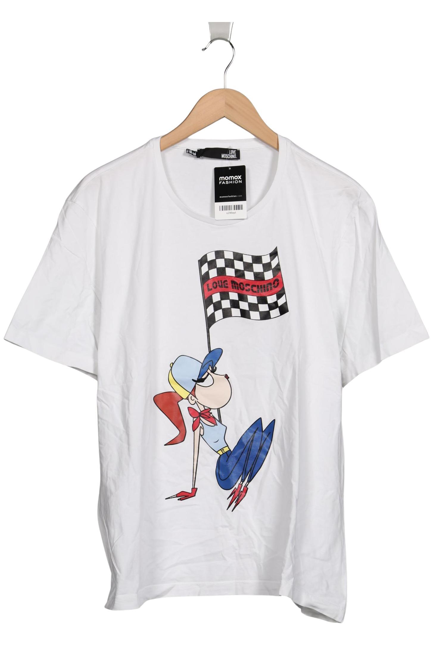 

Love Moschino Herren T-Shirt, weiß, Gr. 42