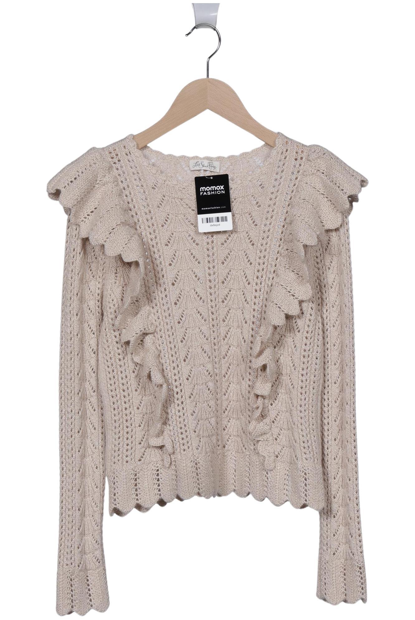 

LoveShackFancy Damen Pullover, beige, Gr. 36