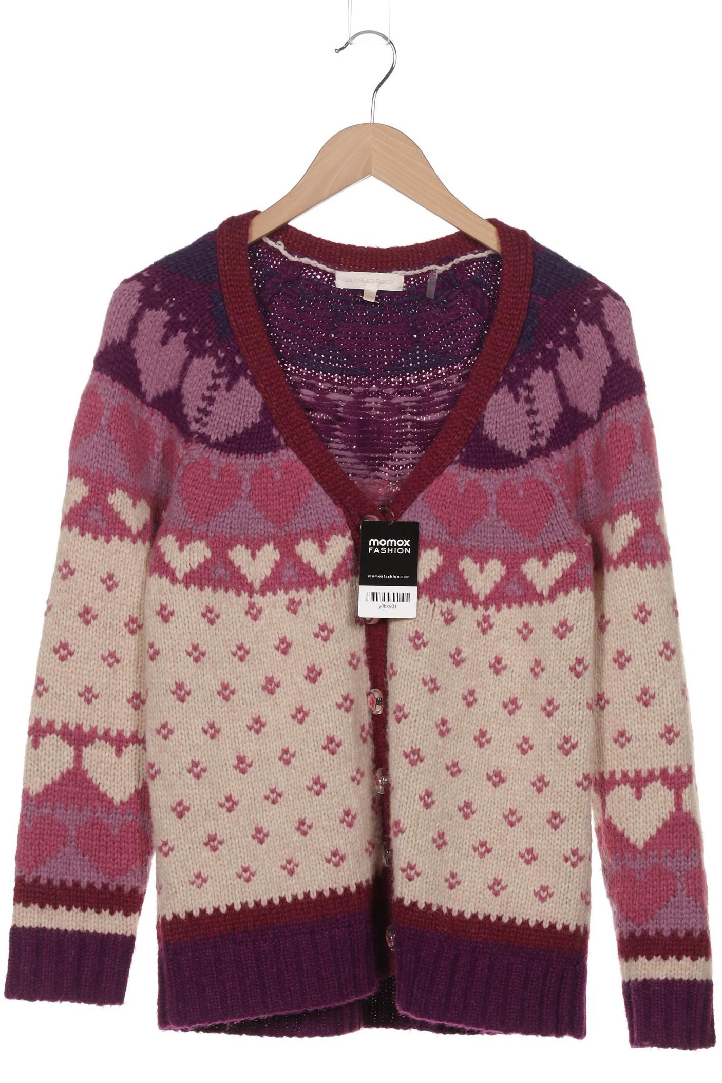 

LoveShackFancy Damen Strickjacke, mehrfarbig, Gr. 36