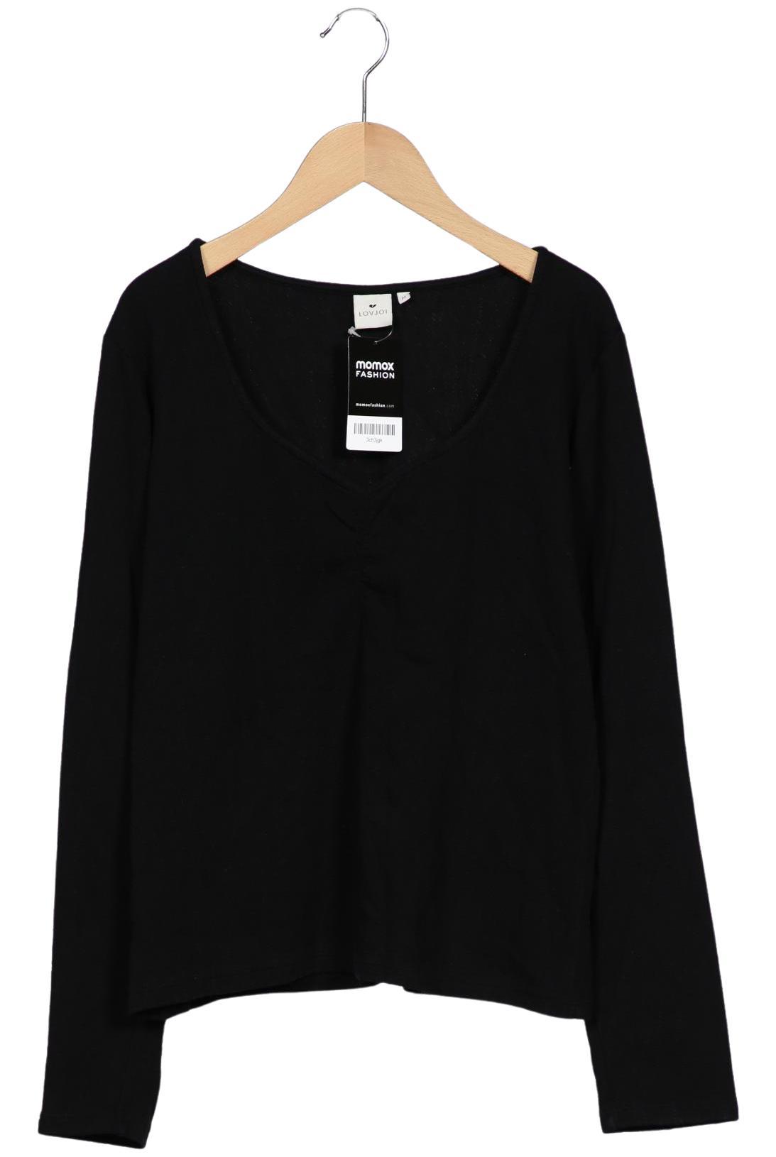 

Lovjoi Damen Langarmshirt, schwarz, Gr. 38