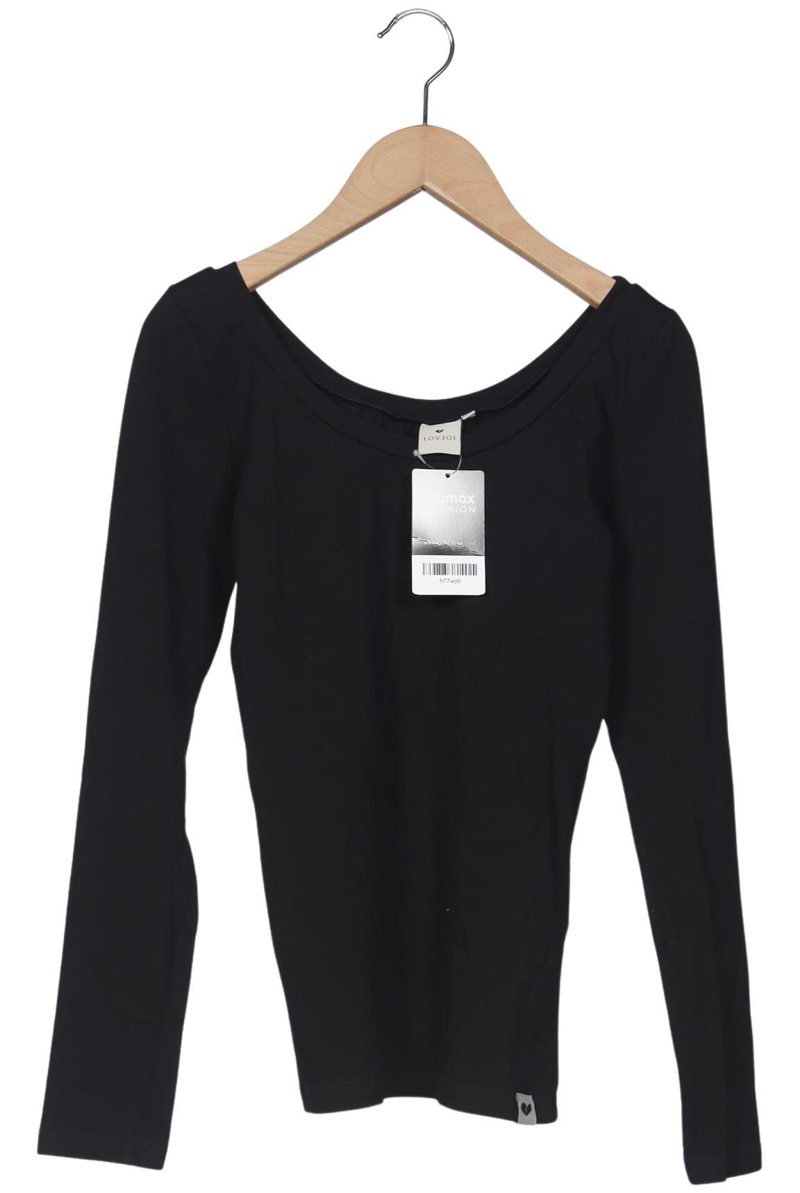 

Lovjoi Damen Langarmshirt, schwarz, Gr. 36