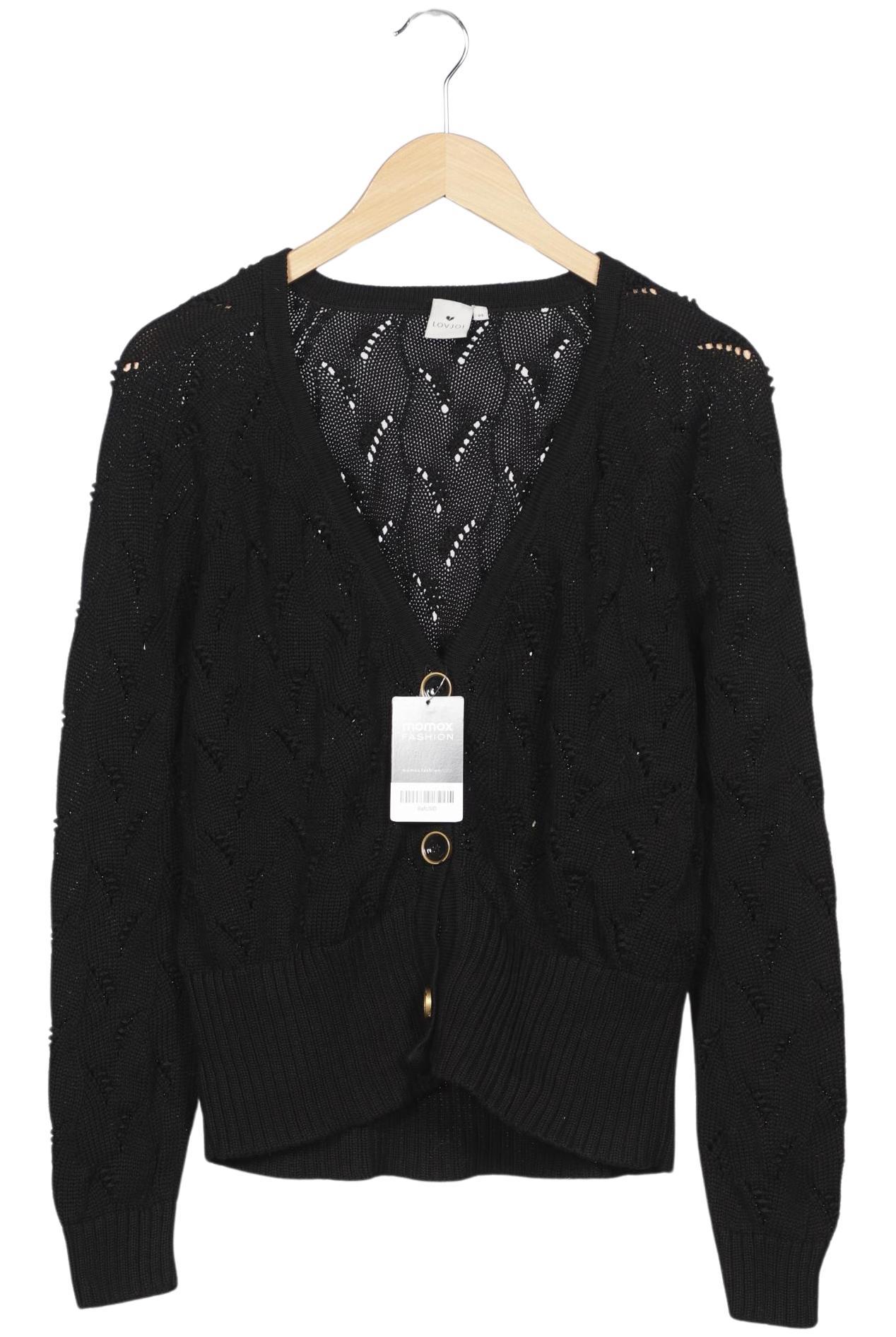 

Lovjoi Damen Strickjacke, schwarz, Gr. 38