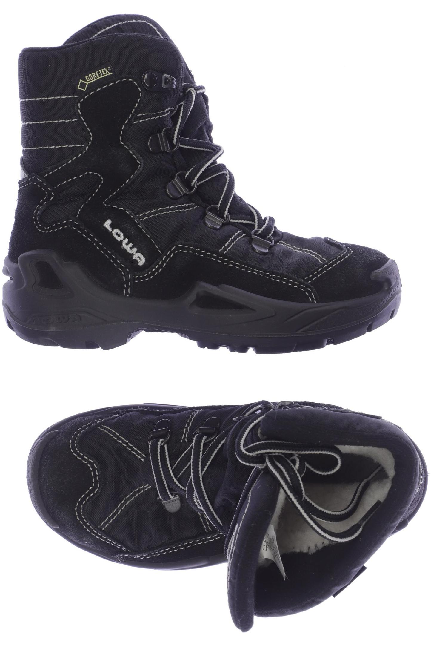 

LOWA Jungen Kinderschuhe, schwarz