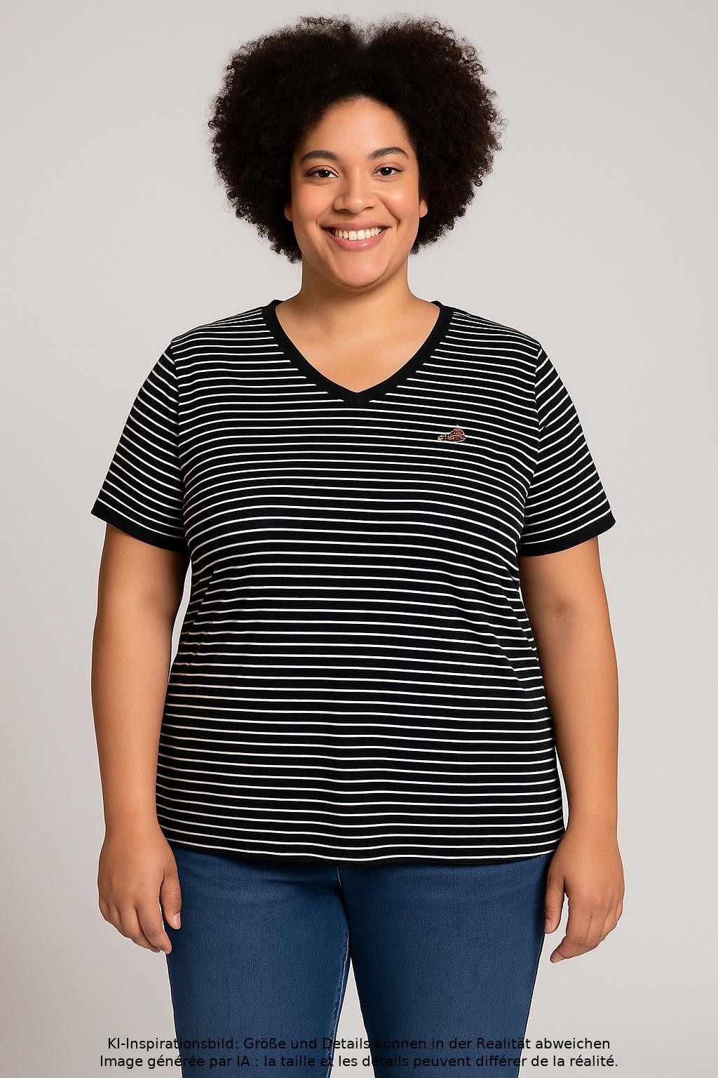 

LTB Damen T-Shirt, mehrfarbig, Gr. 46