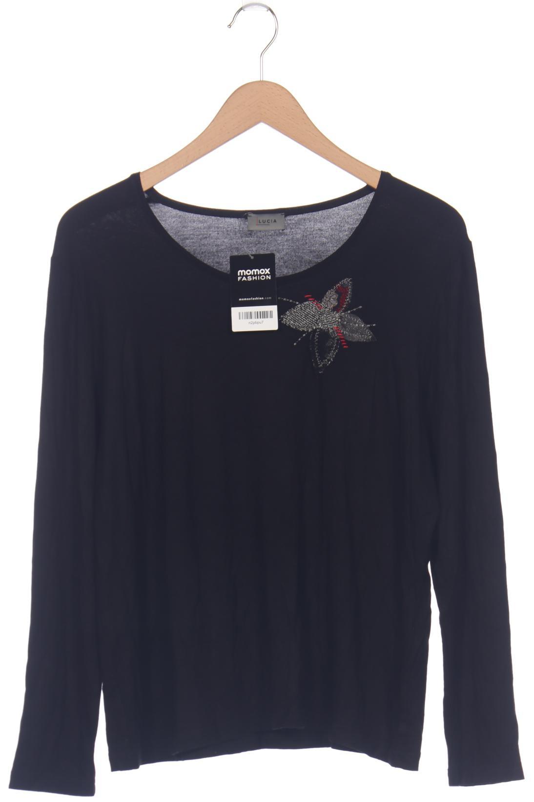 

Lucia Damen Langarmshirt, schwarz, Gr. 44