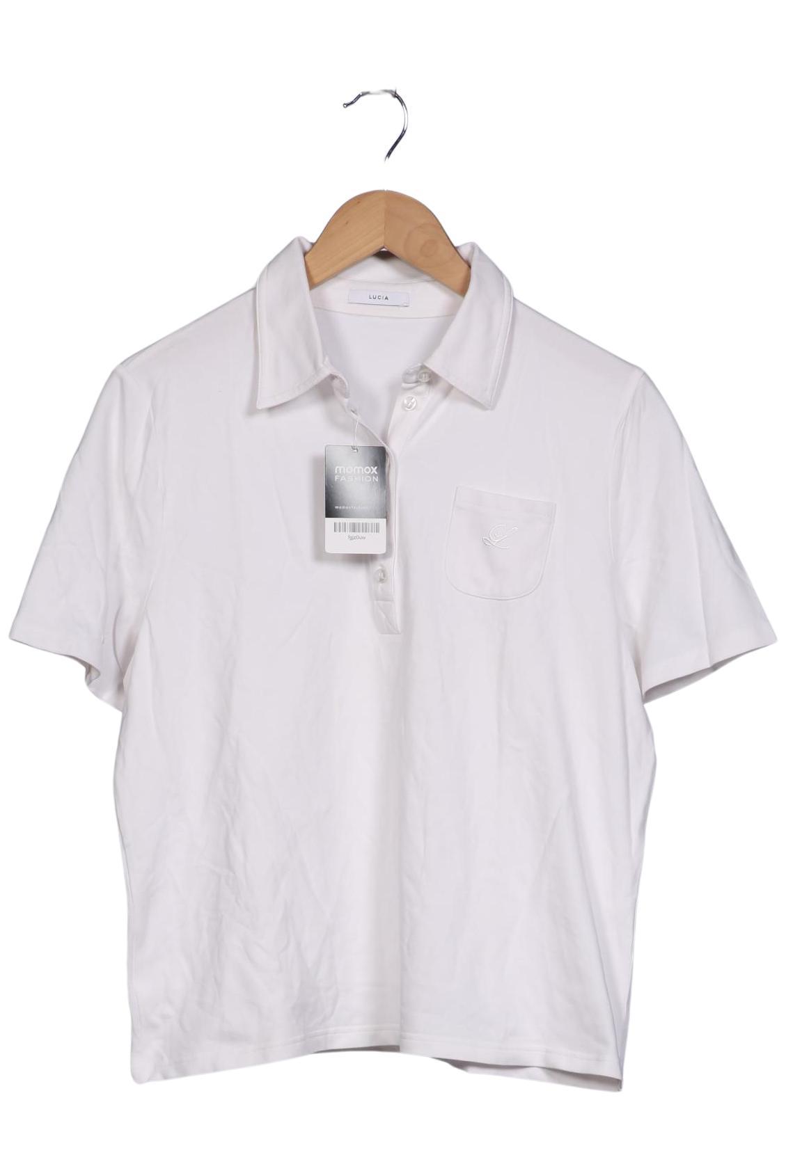 

Lucia Damen Poloshirt, weiß, Gr. 42