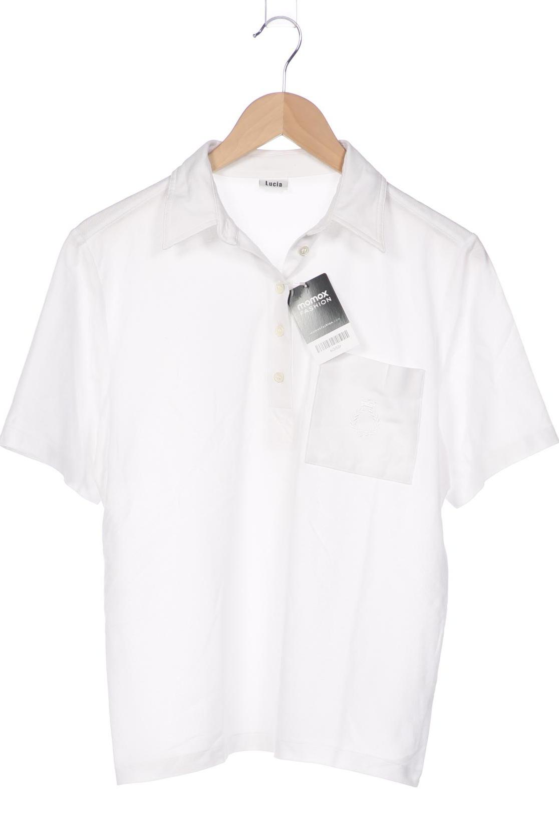 

Lucia Damen Poloshirt, weiß, Gr. 40