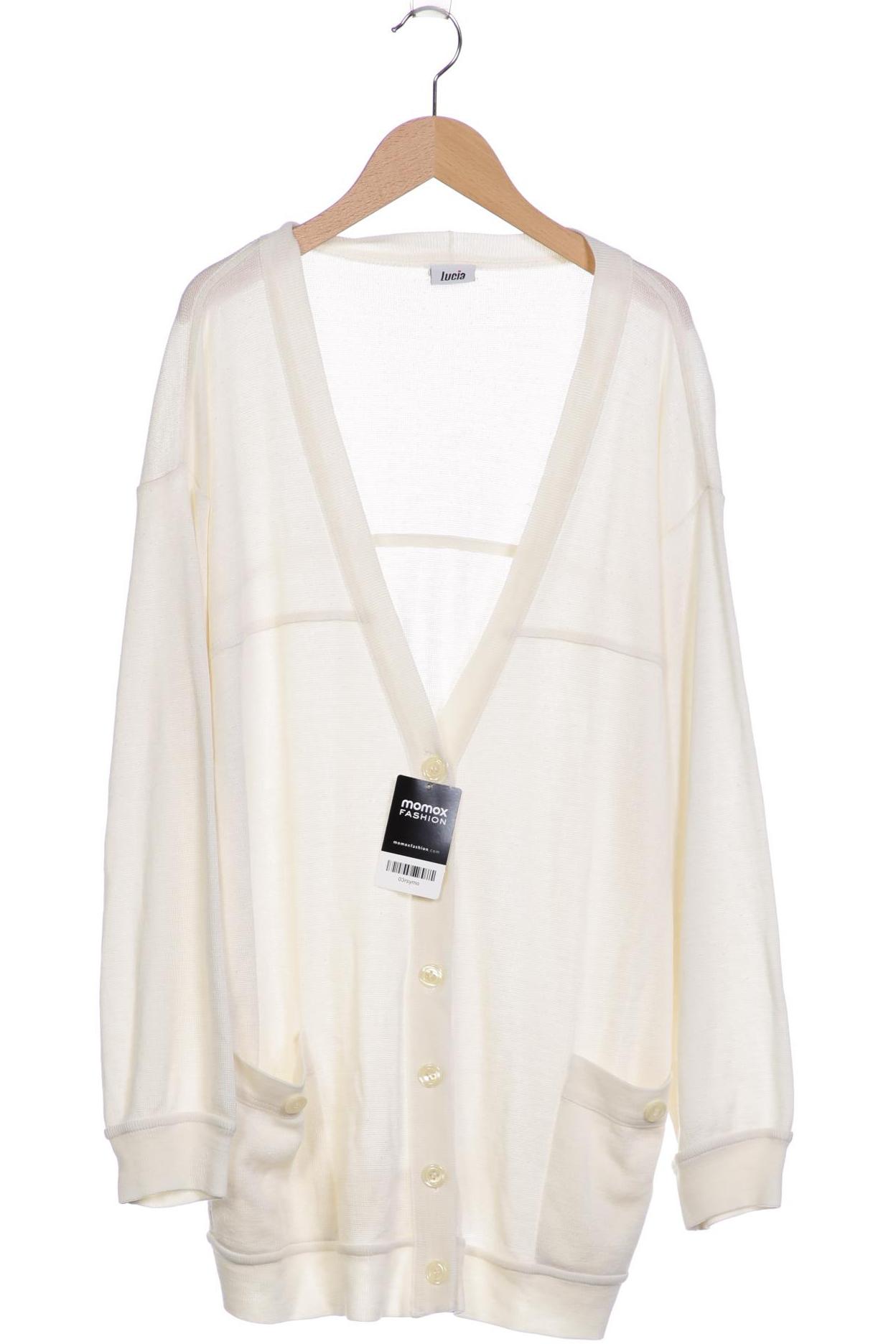 

Lucia Damen Strickjacke, cremeweiß, Gr. 40