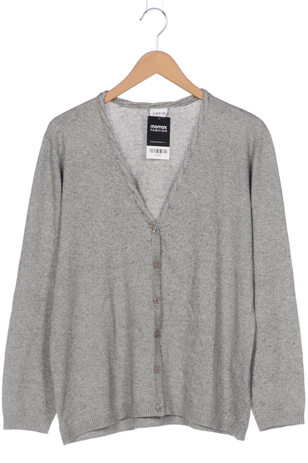 

Lucia Damen Strickjacke, grau, Gr. 46