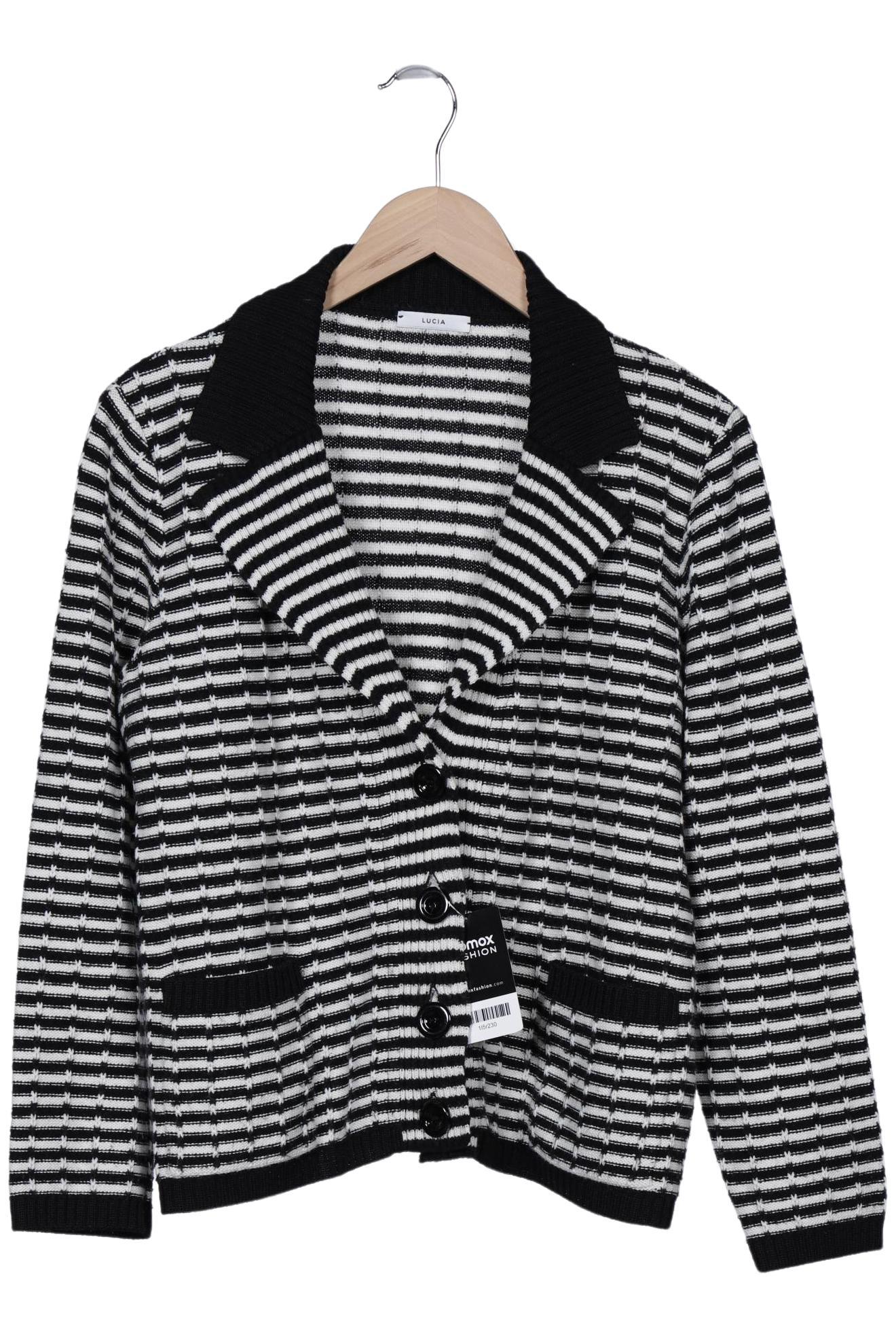 

Lucia Damen Strickjacke, schwarz, Gr. 42