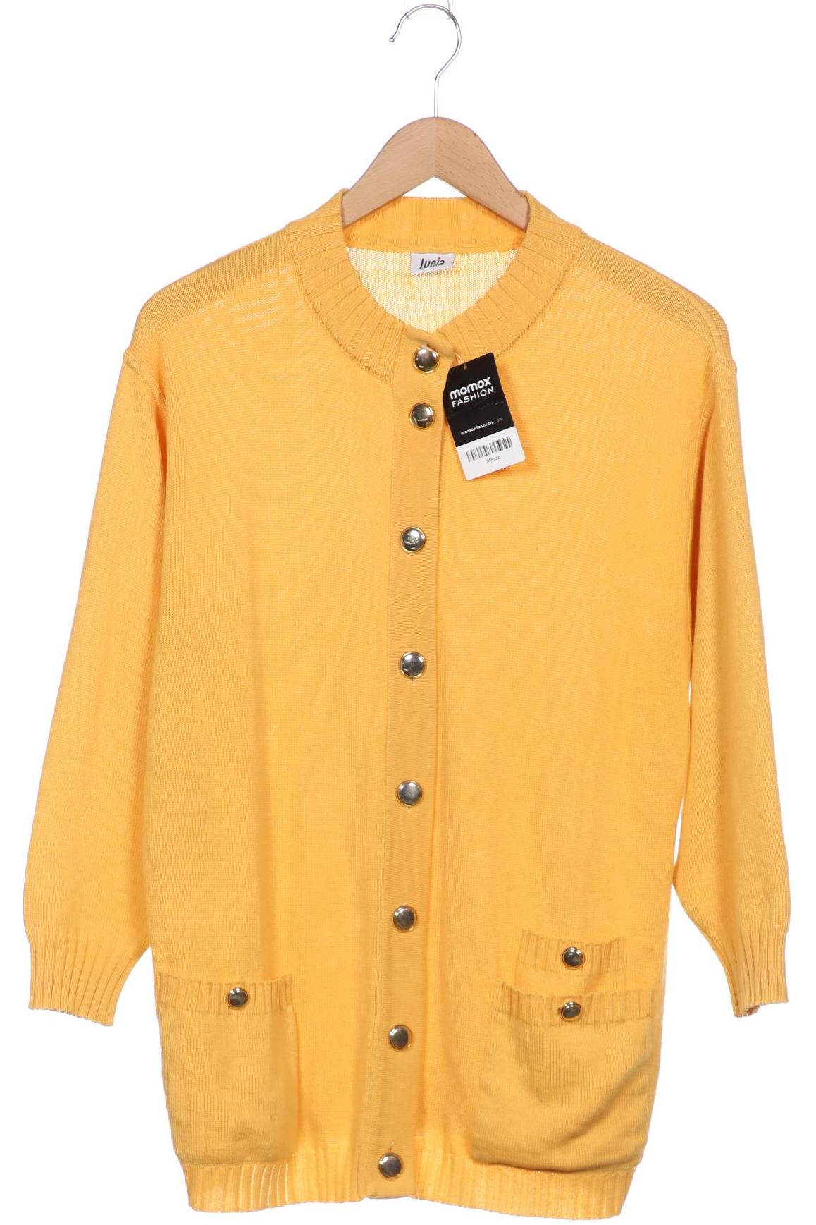 

Lucia Damen Strickjacke, orange, Gr. 38