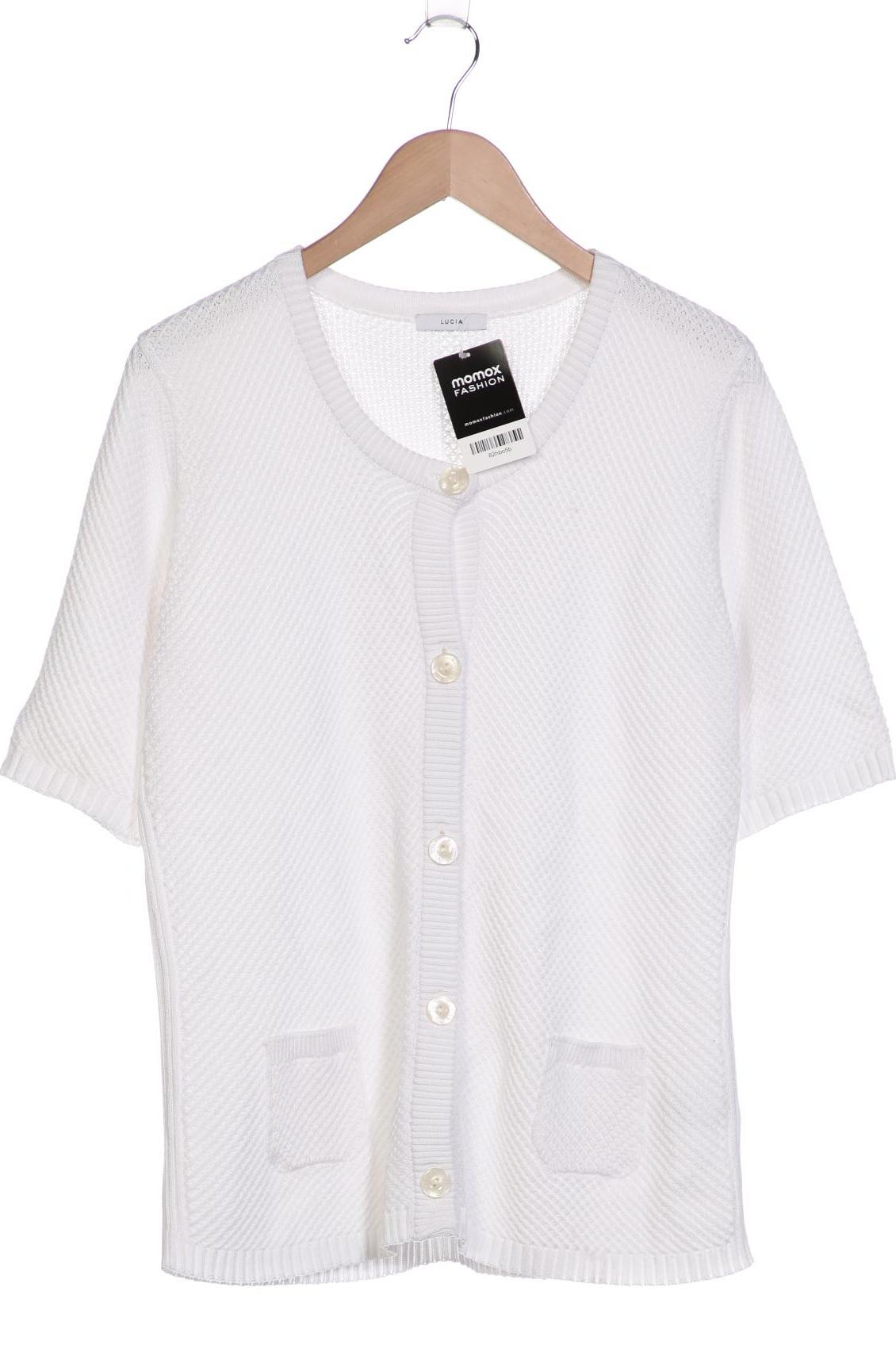 

Lucia Damen Strickjacke, weiß, Gr. 44