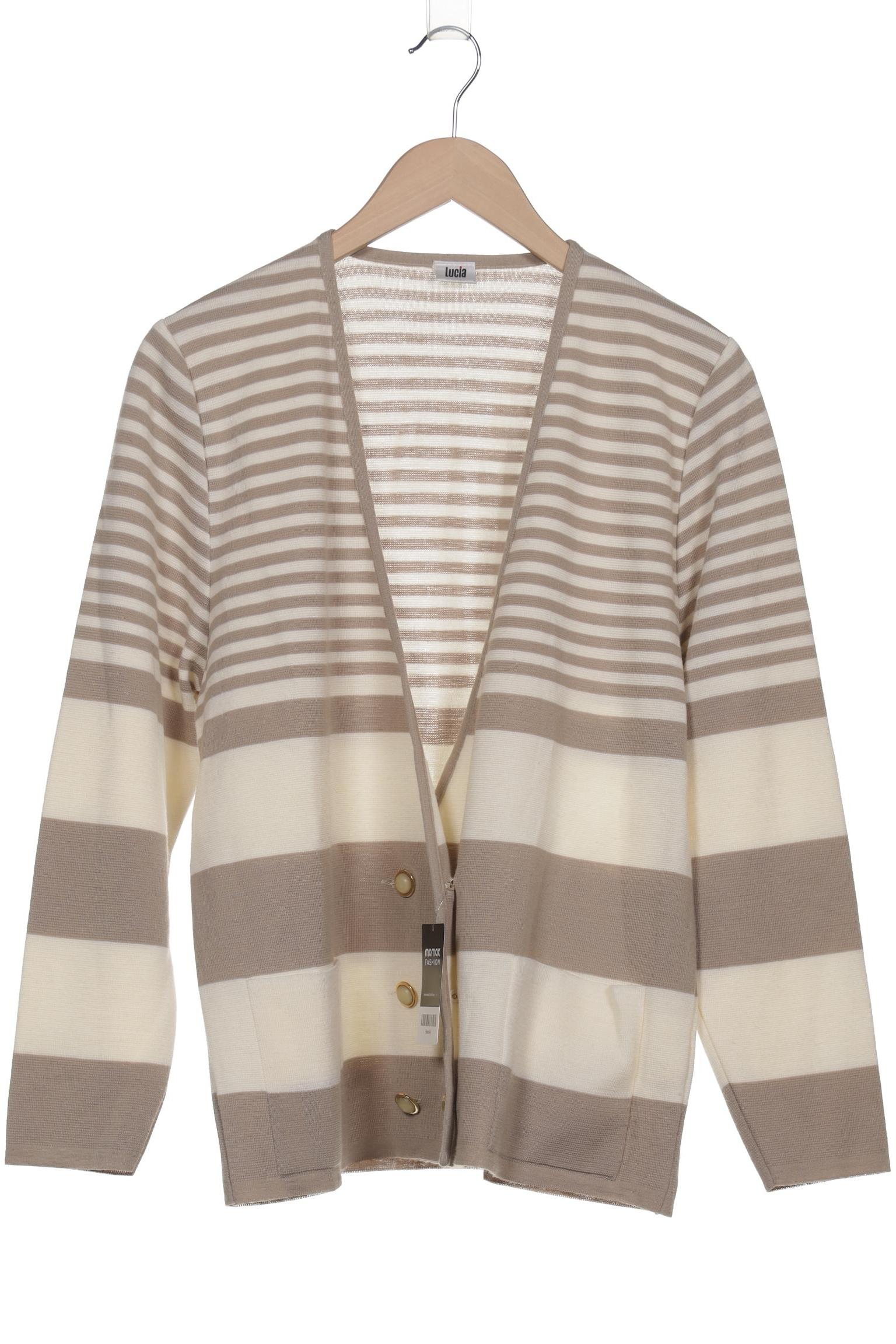 

Lucia Damen Strickjacke, beige, Gr. 44