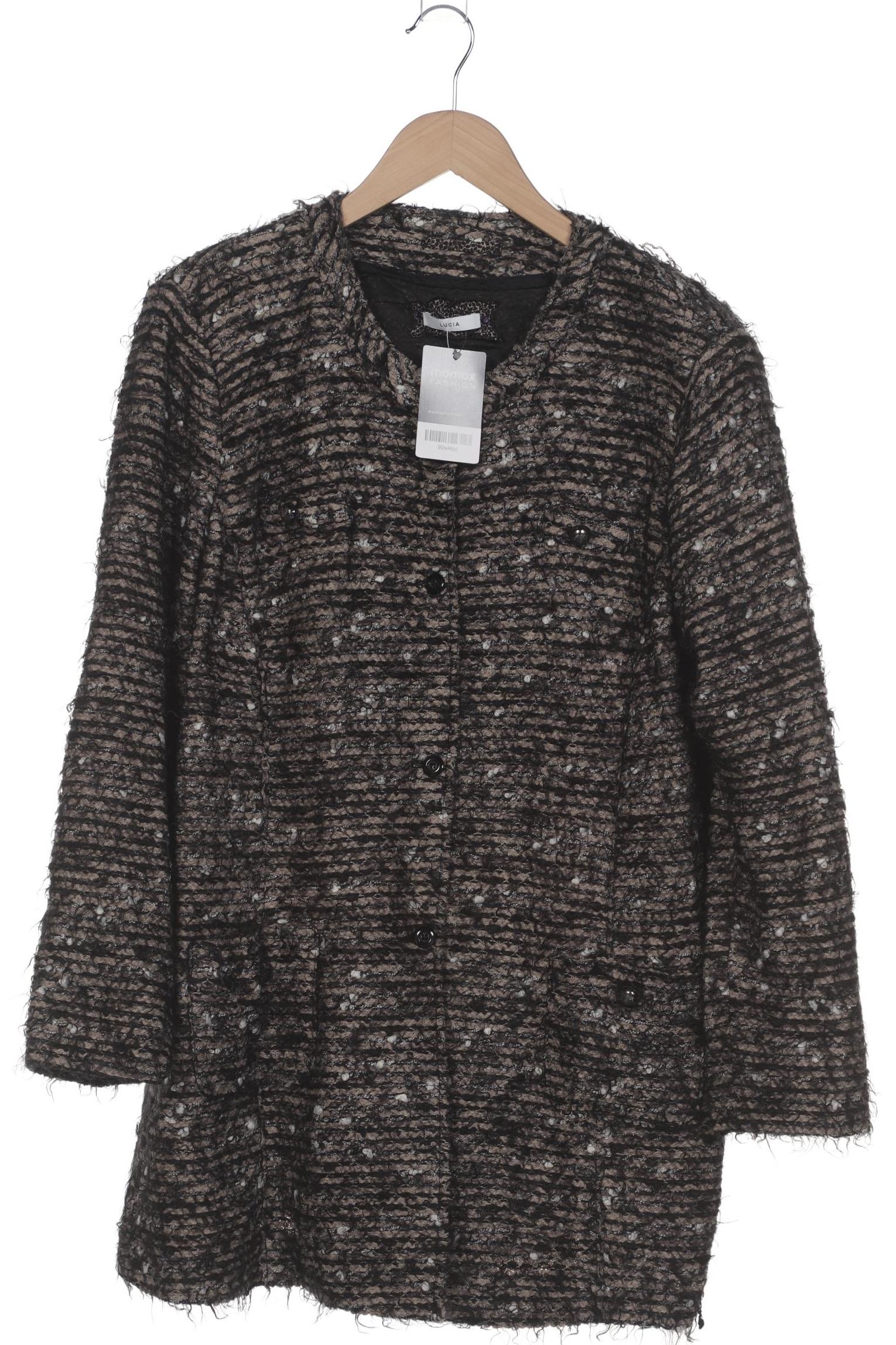 

Lucia Damen Strickjacke, schwarz, Gr. 48