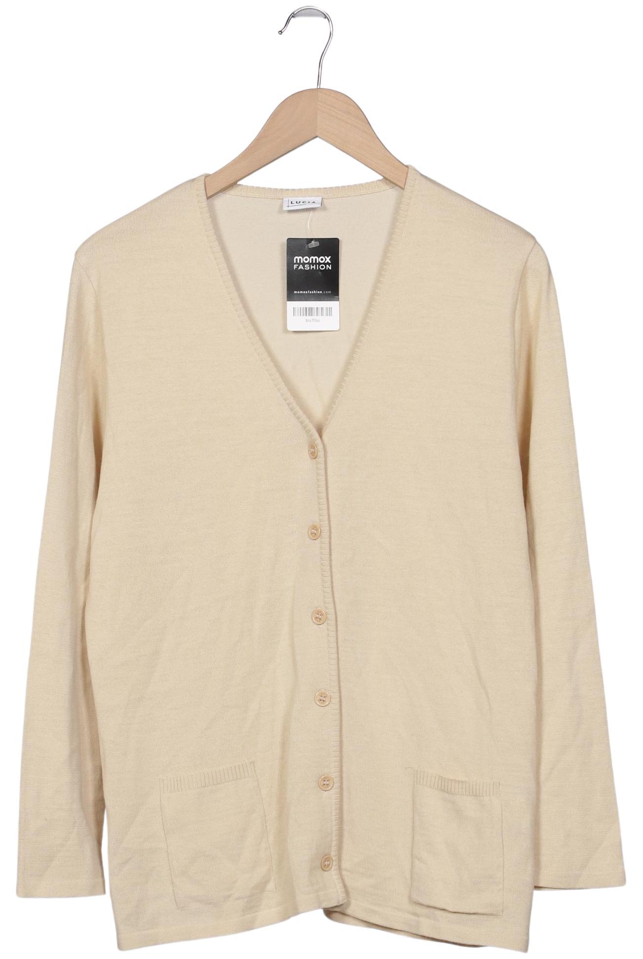 

Lucia Damen Strickjacke, beige, Gr. 46
