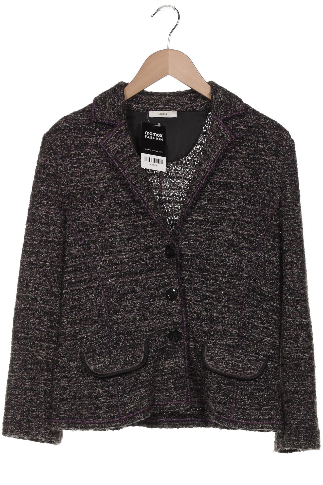 

Lucia Damen Strickjacke, schwarz, Gr. 38