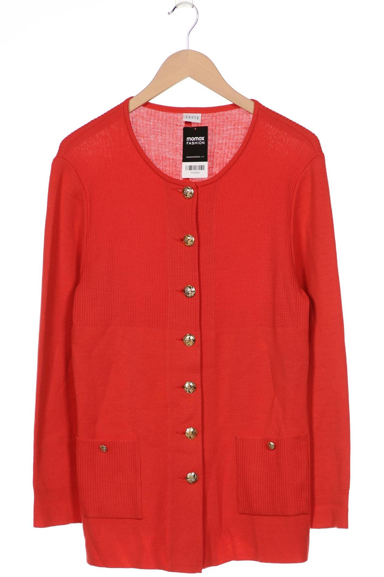 

LUCIA Damen Strickjacke, orange