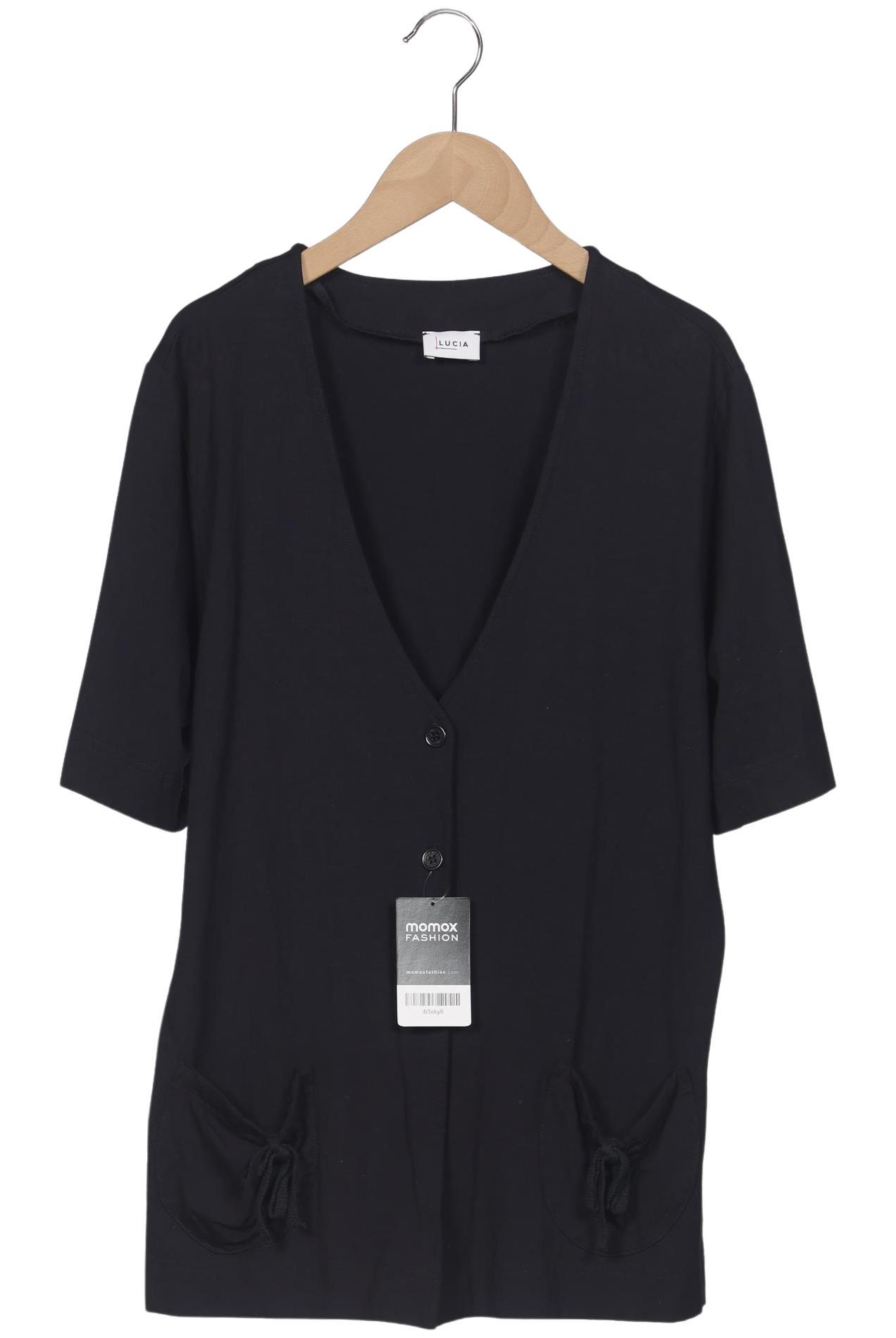 

Lucia Damen Strickjacke, schwarz, Gr. 42