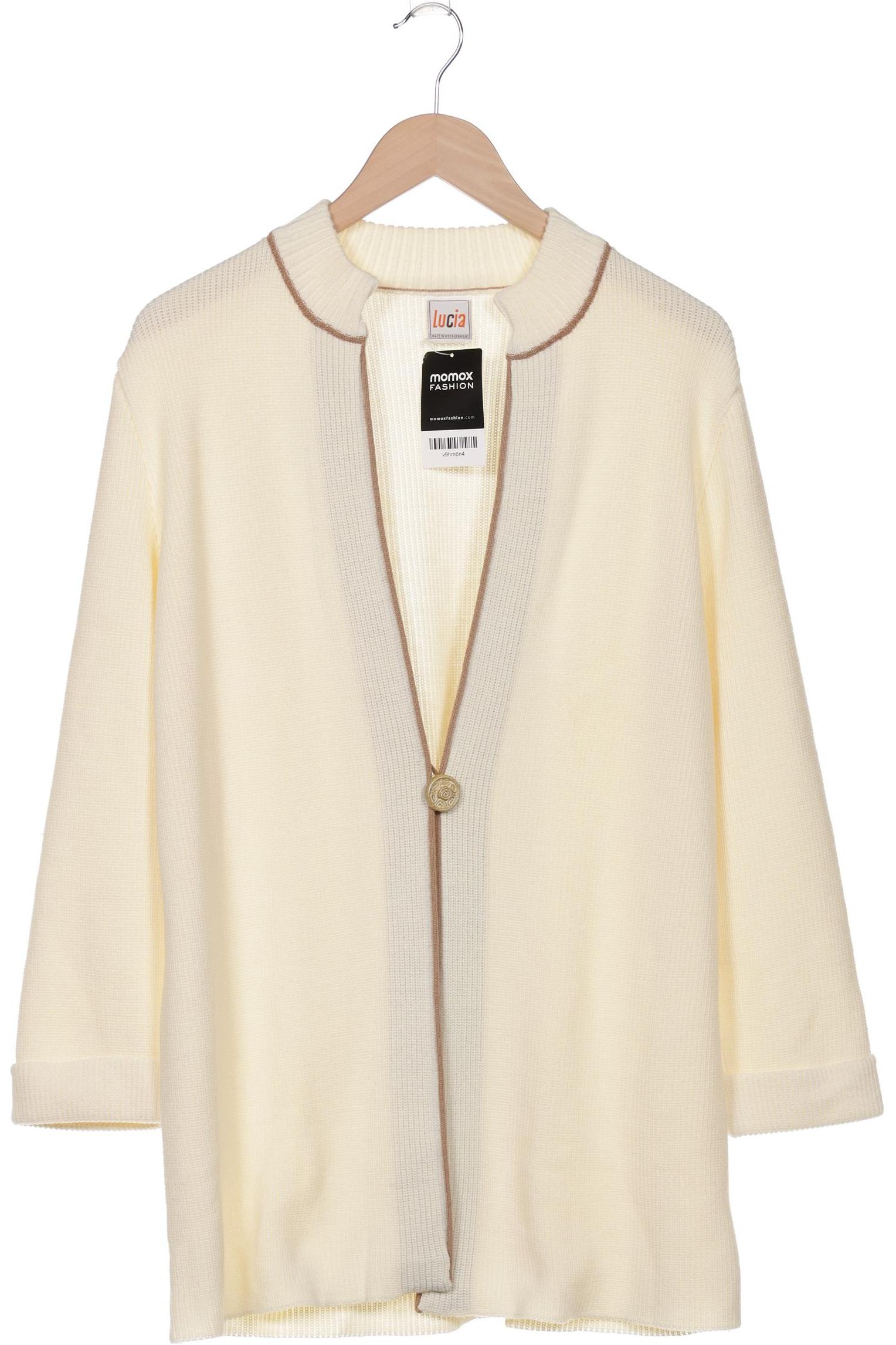 

Lucia Damen Strickjacke, cremeweiß, Gr. 44