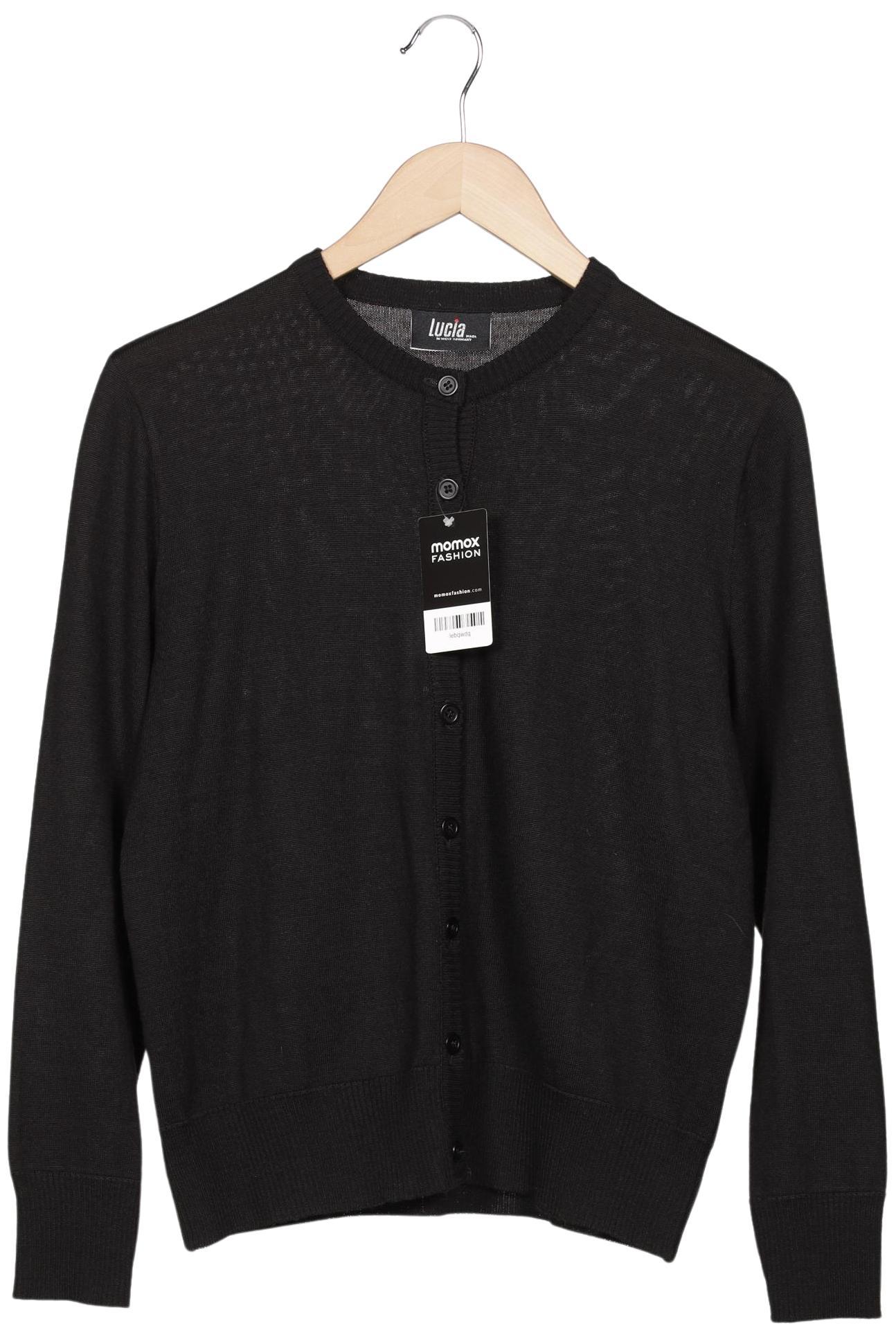 

Lucia Damen Strickjacke, schwarz, Gr. 42