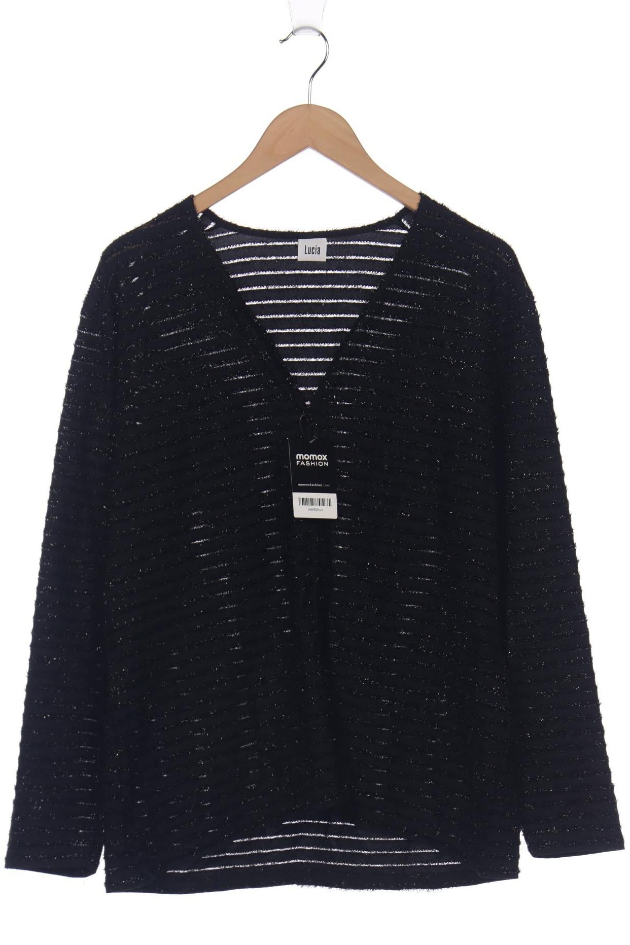 

Lucia Damen Strickjacke, schwarz, Gr. 46
