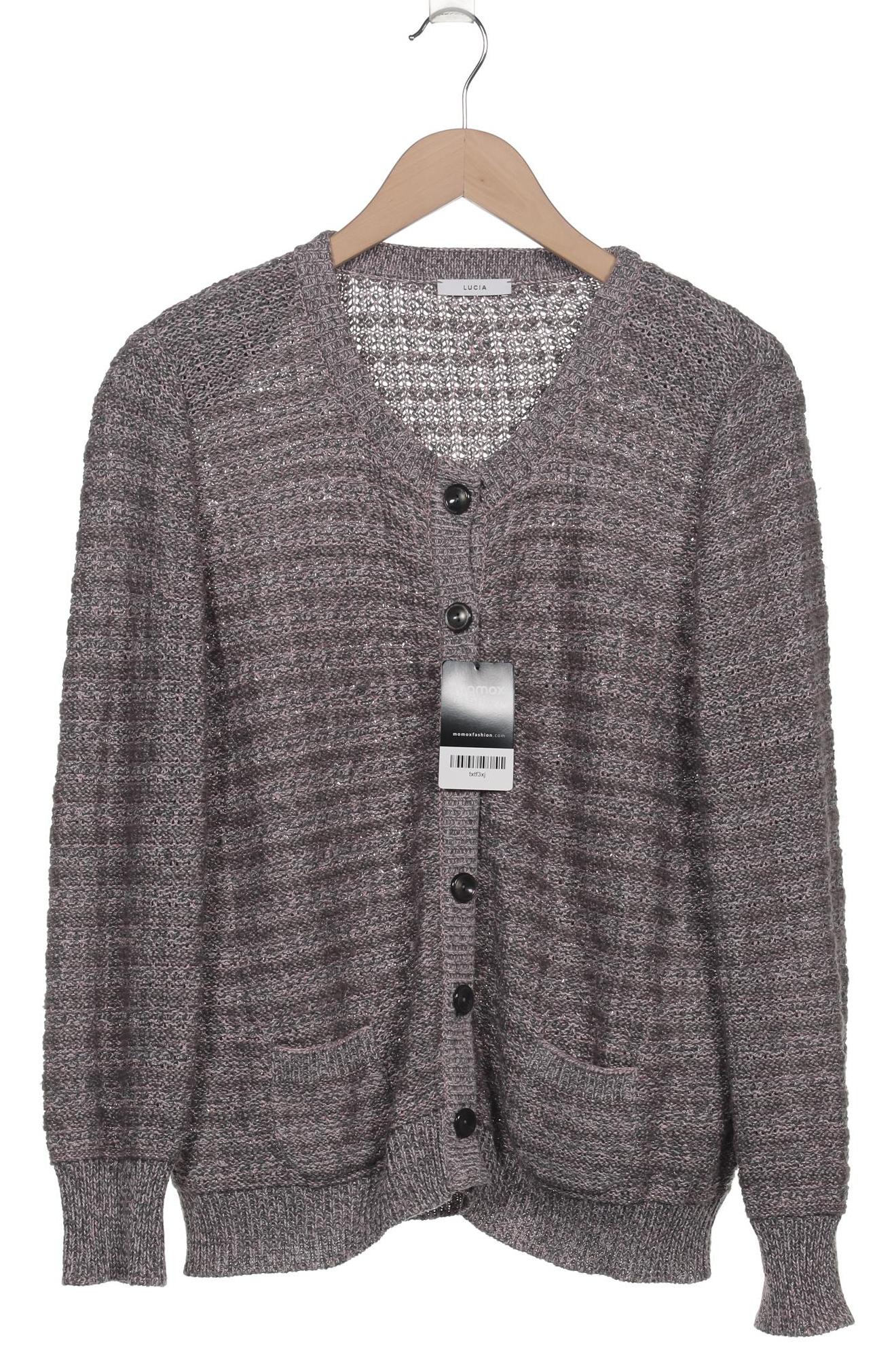 

Lucia Damen Strickjacke, grau, Gr. 44