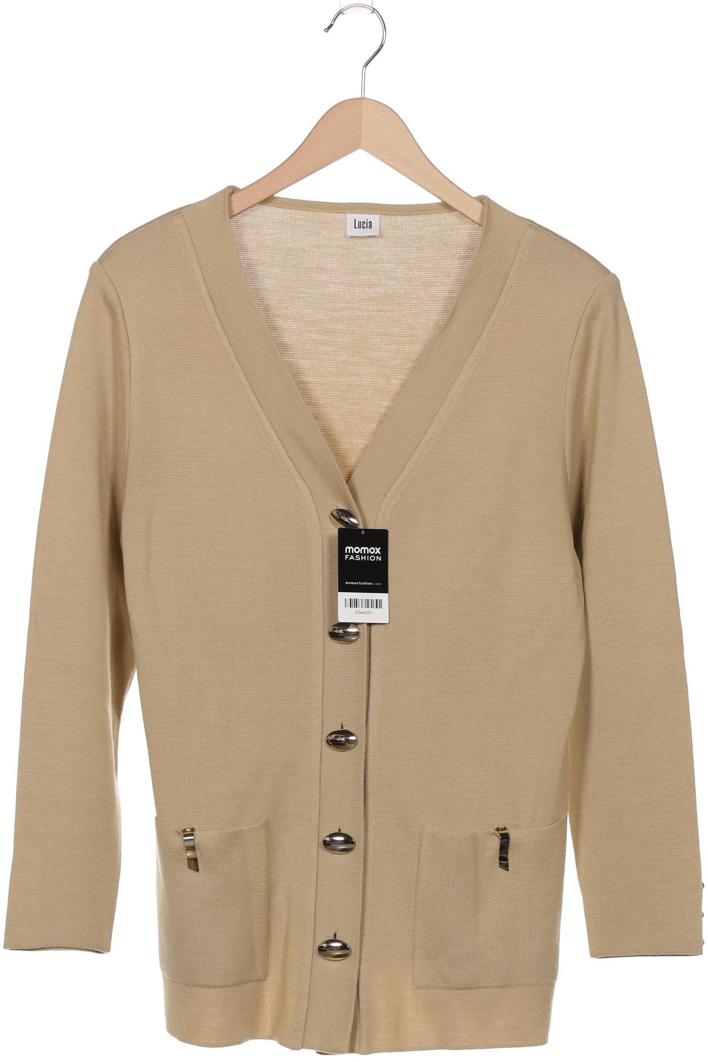 

Lucia Damen Strickjacke, beige, Gr. 40