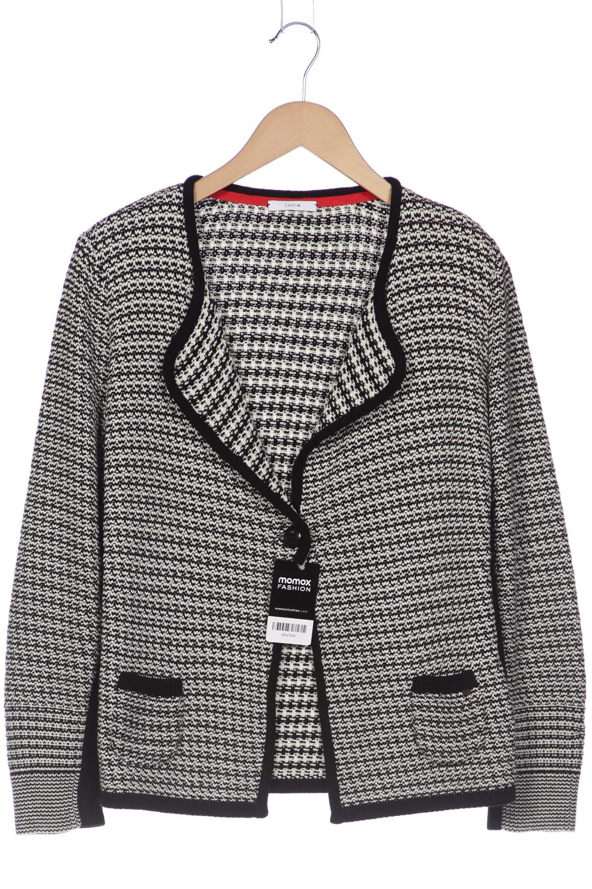 

Lucia Damen Strickjacke, schwarz, Gr. 40