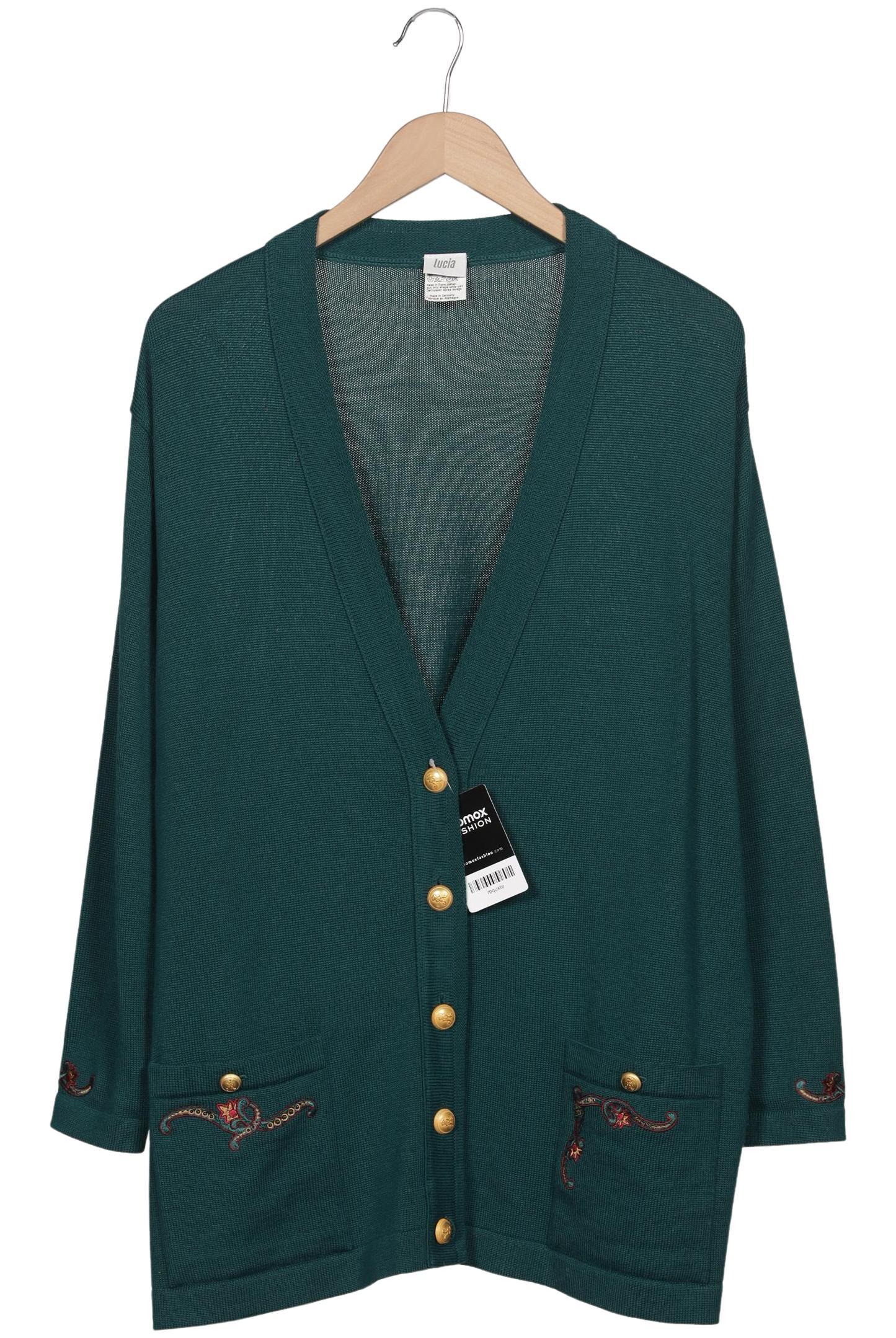 

Lucia Damen Strickjacke, grün, Gr. 48