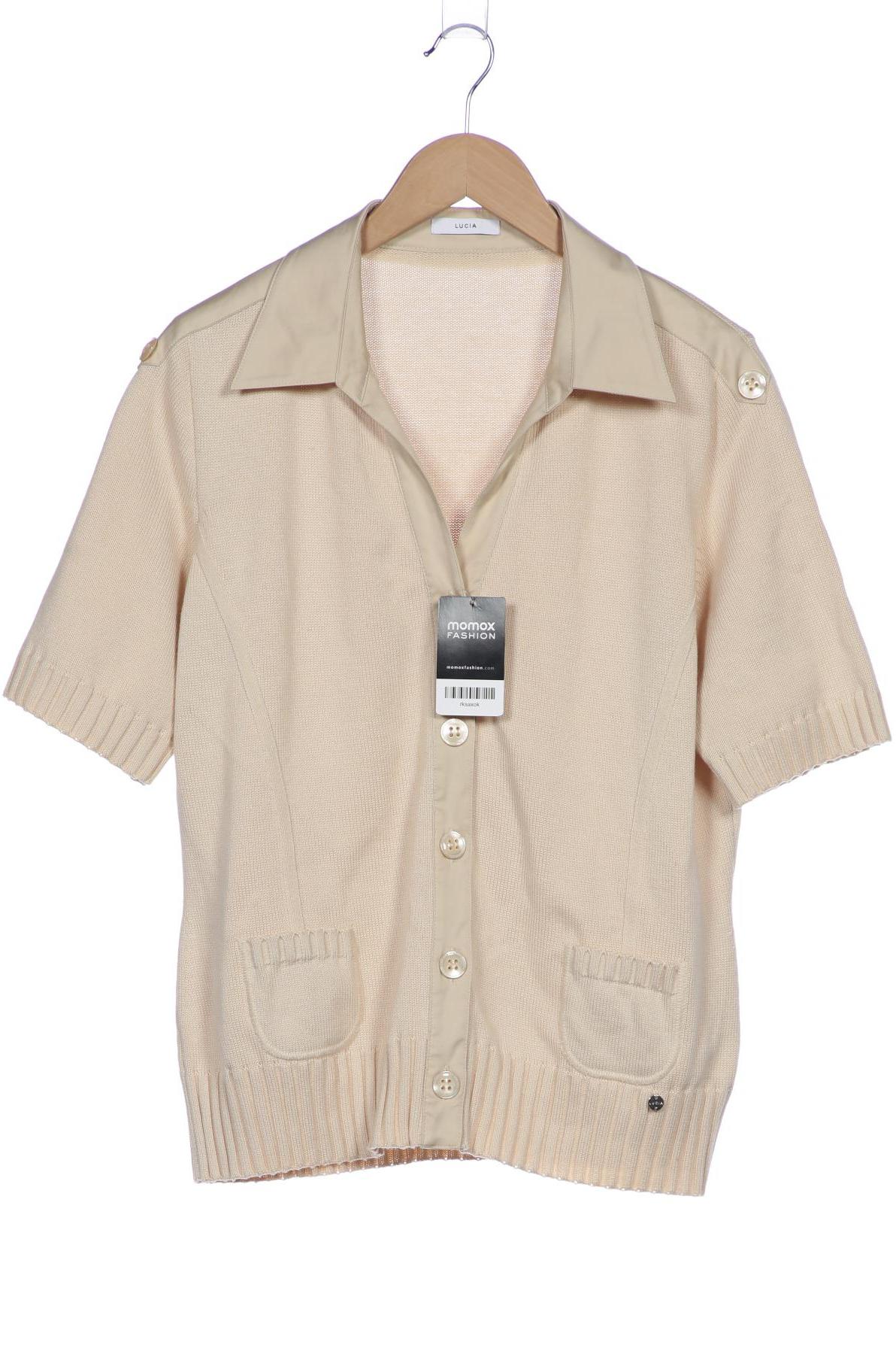 

Lucia Damen Strickjacke, beige, Gr. 44