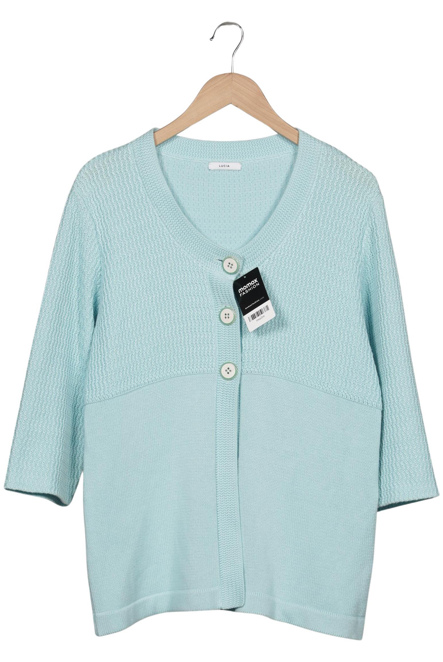 

Lucia Damen Strickjacke, hellblau, Gr. 44