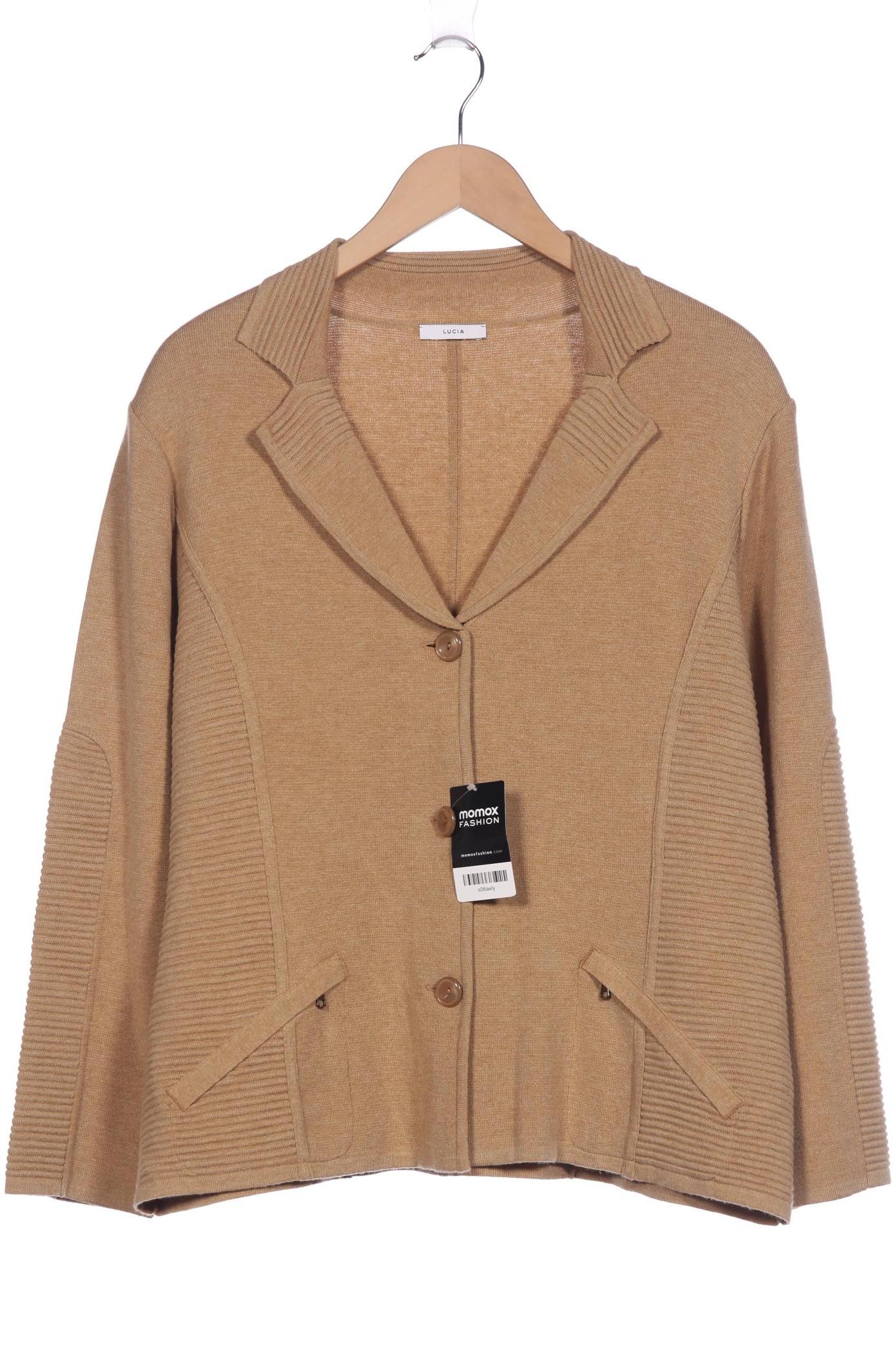 

Lucia Damen Strickjacke, beige, Gr. 46