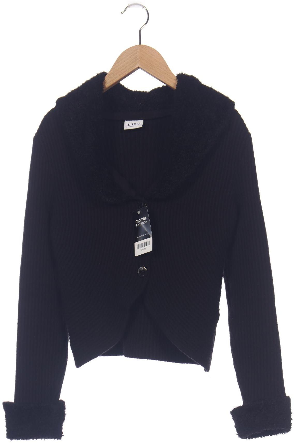 

Lucia Damen Strickjacke, schwarz, Gr. 36