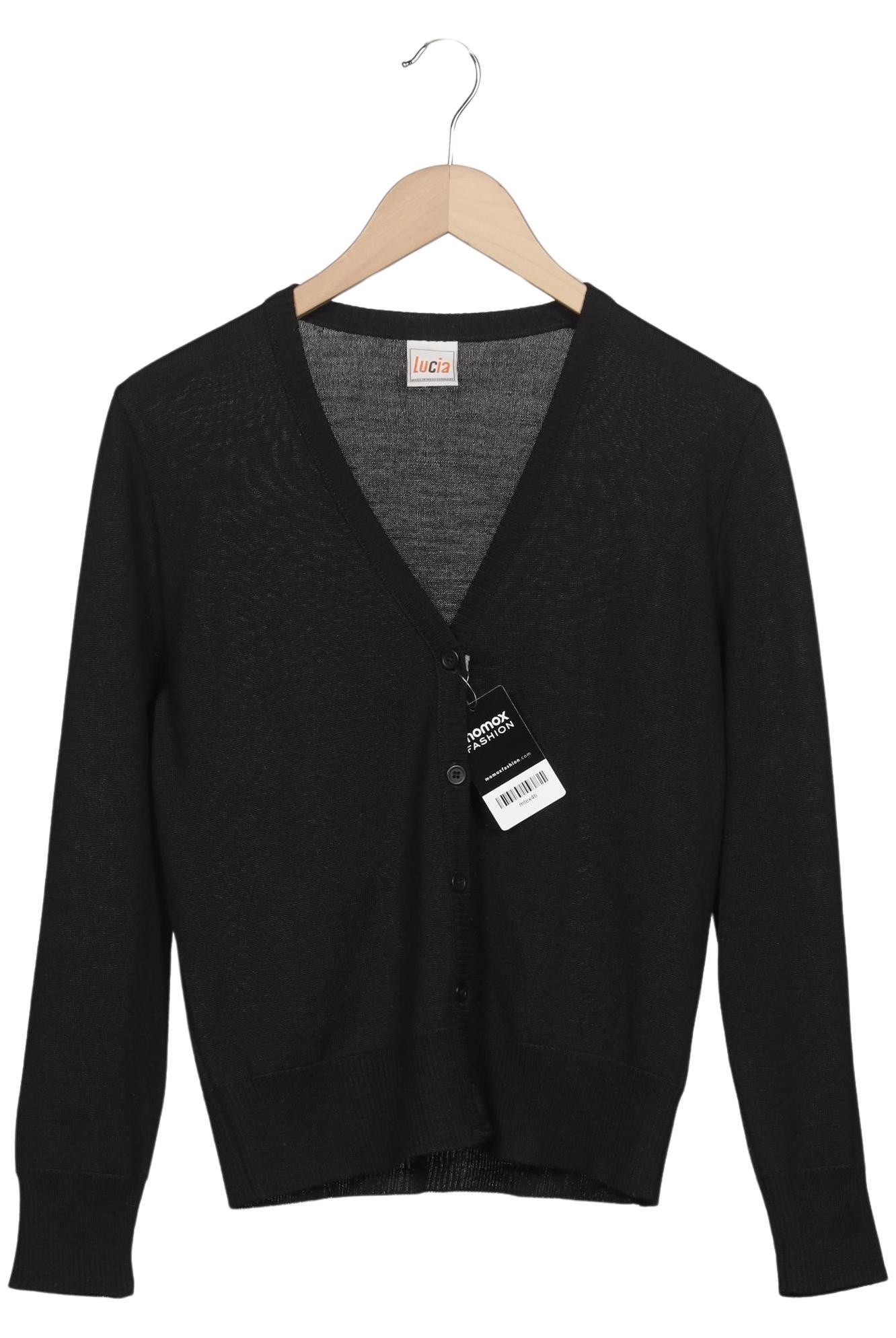 

Lucia Damen Strickjacke, schwarz, Gr. 42