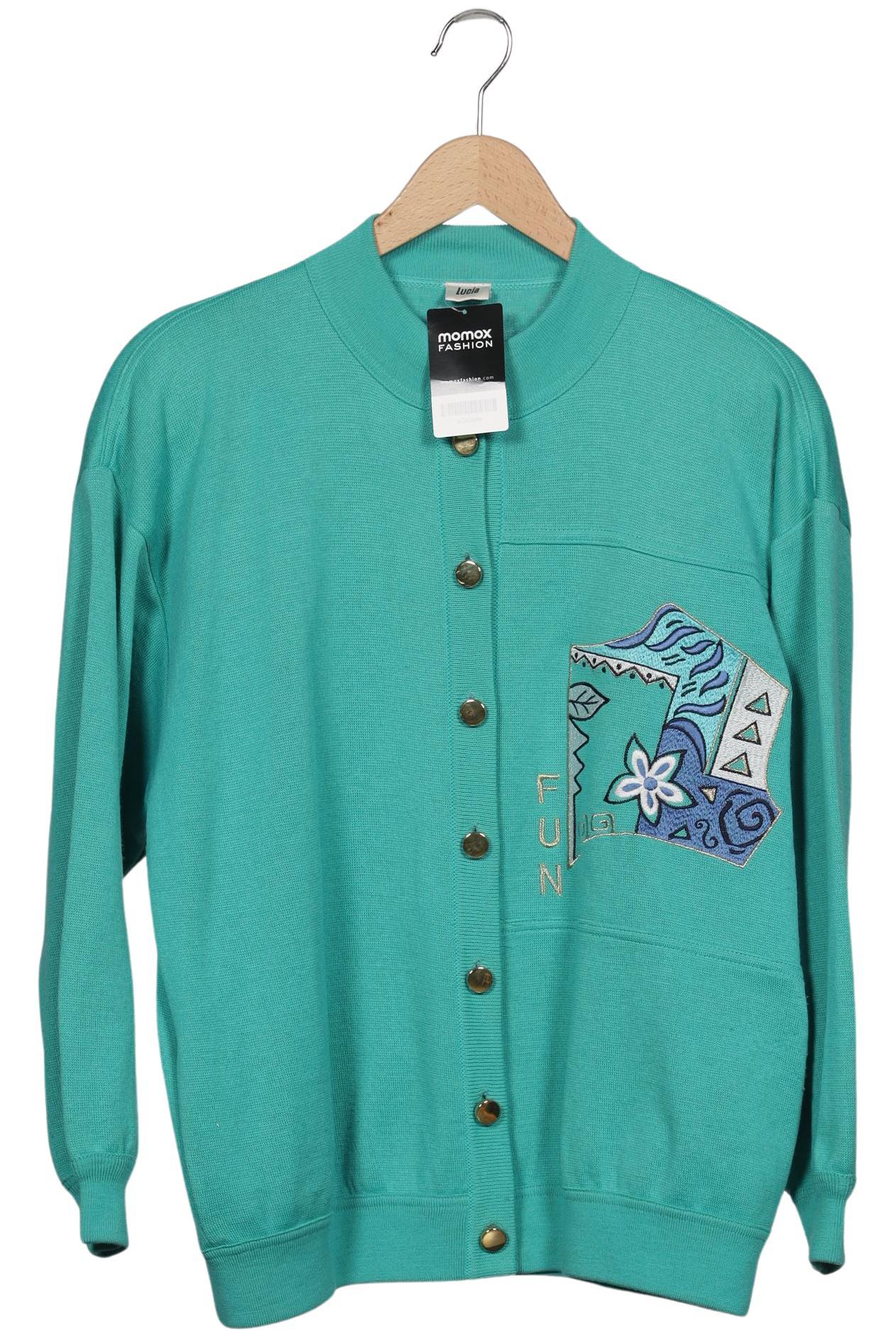 

Lucia Damen Strickjacke, türkis, Gr. 14