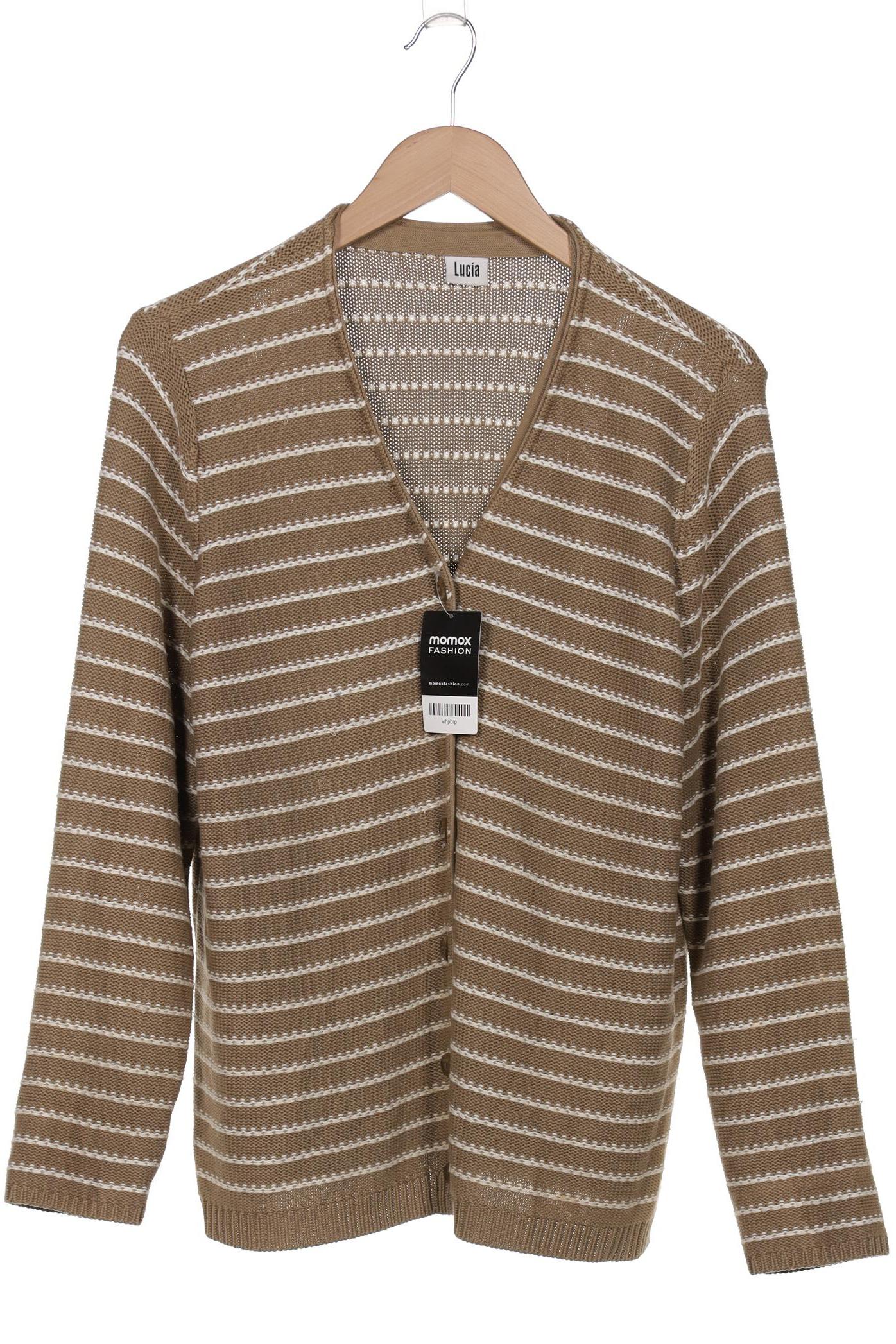 

Lucia Damen Strickjacke, beige, Gr. 42