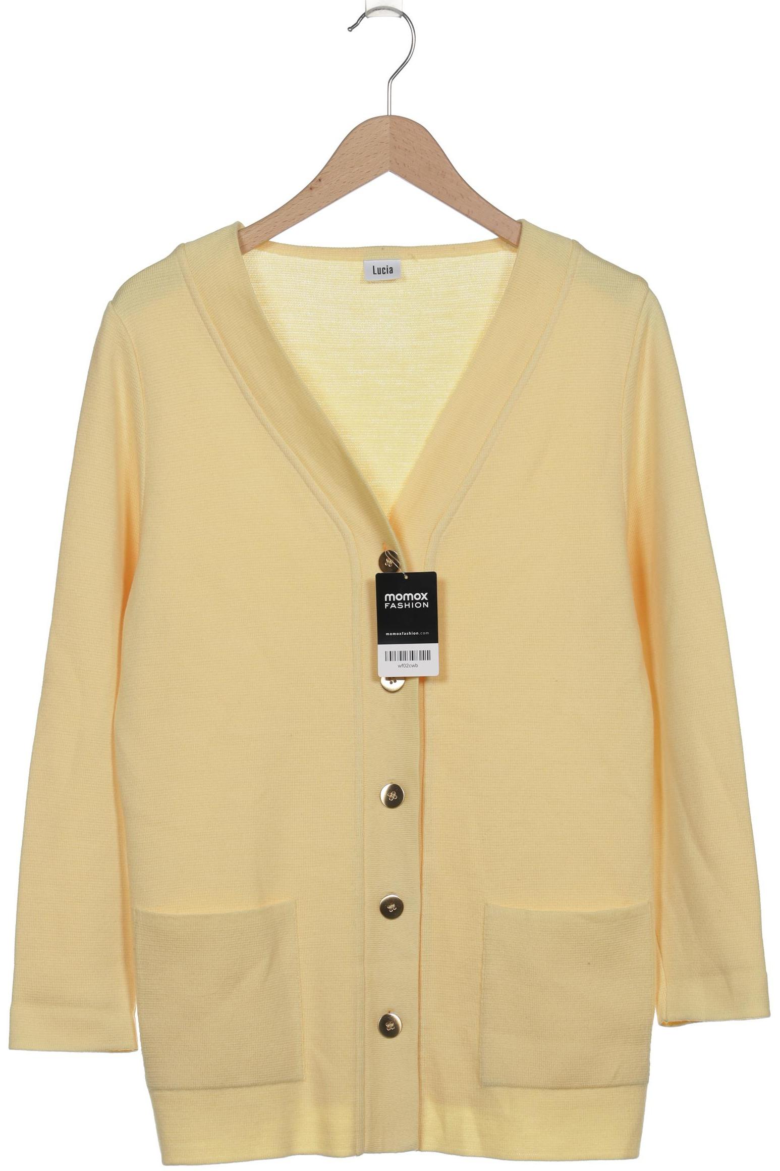 

Lucia Damen Strickjacke, gelb, Gr. 36
