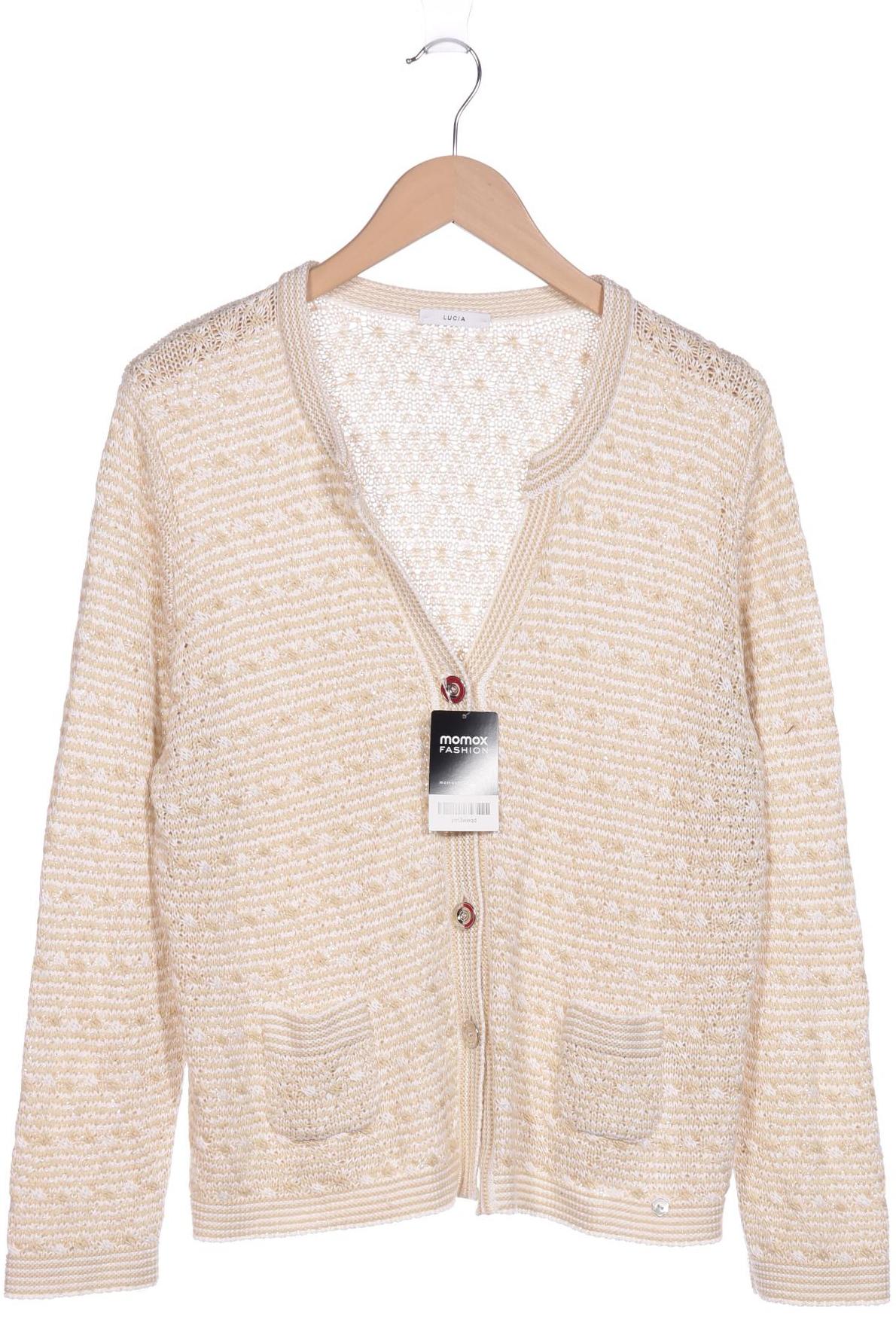 

Lucia Damen Strickjacke, beige, Gr. 46
