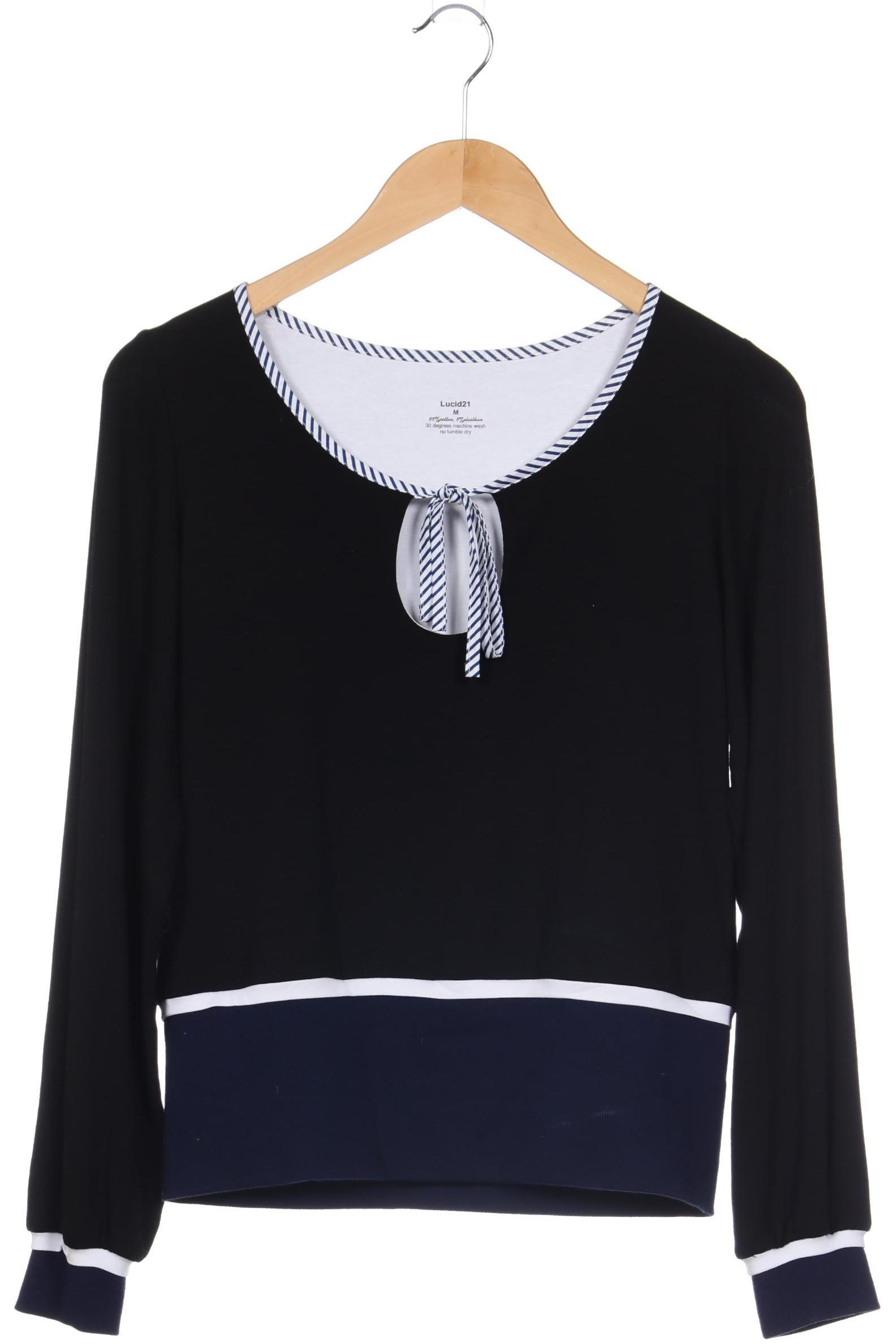 

Lucid21 Damen Langarmshirt, schwarz, Gr.
