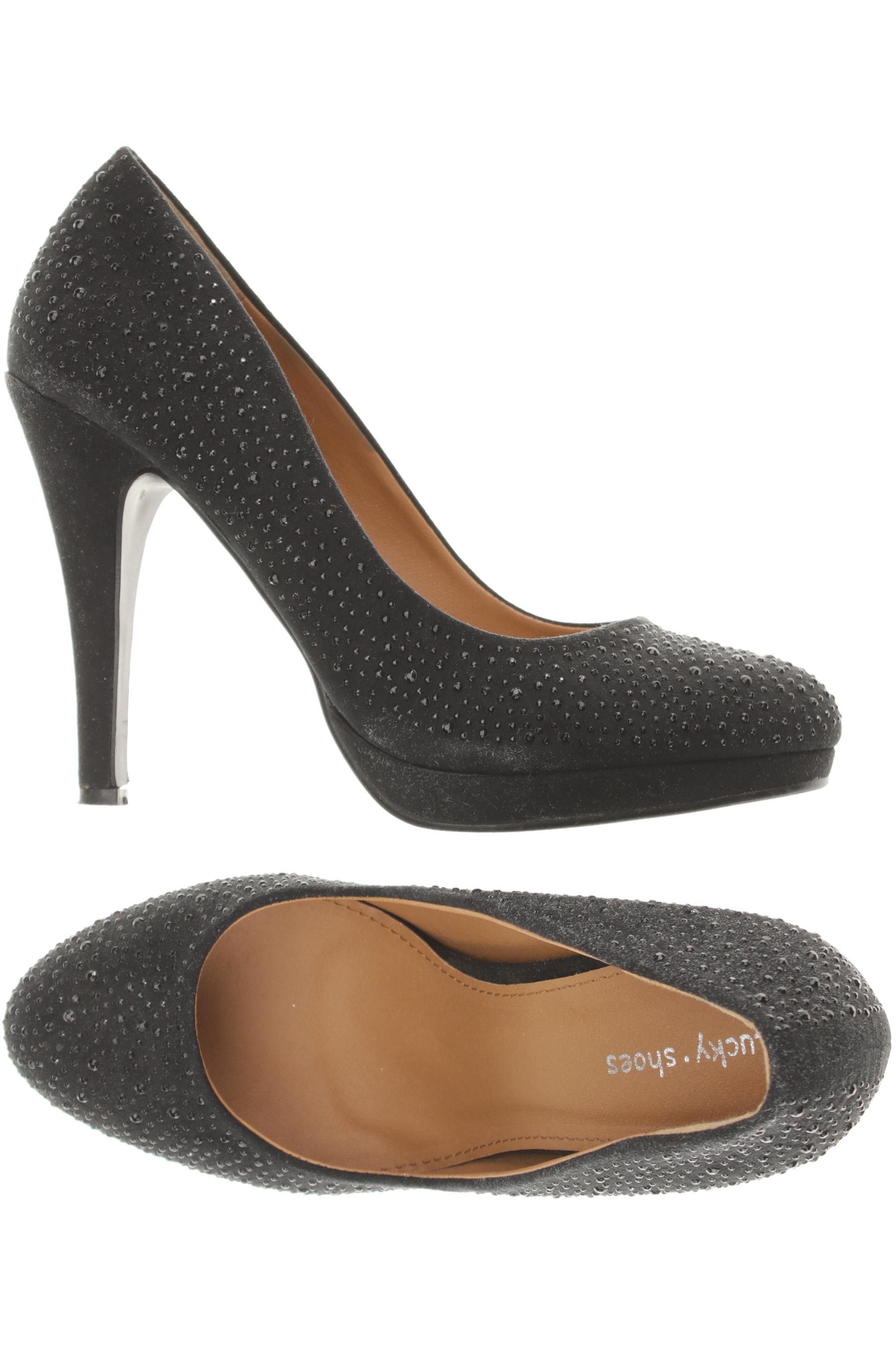 

Lucky Brand Damen Pumps, schwarz, Gr. 39